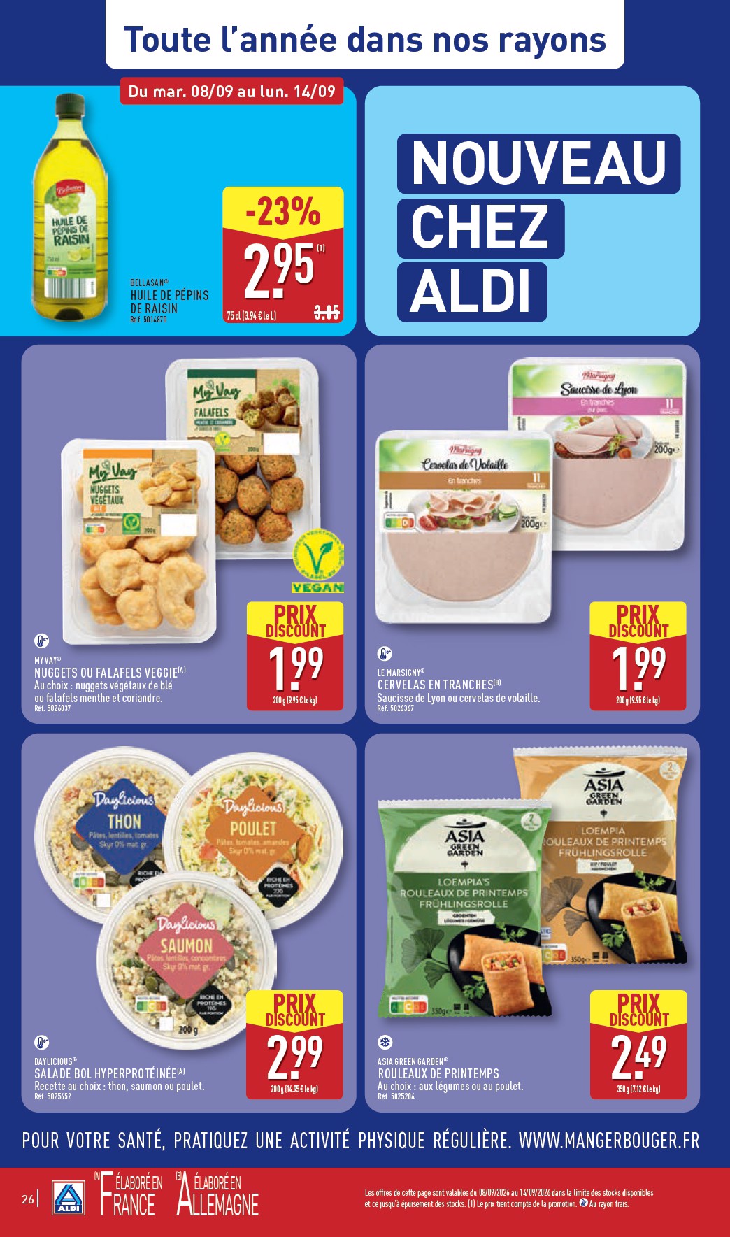 aldi - Flyer ALDI pour la semaine prochaine du du mardi 08/09/2026 au du lundi 14/09/2026 - page: 30