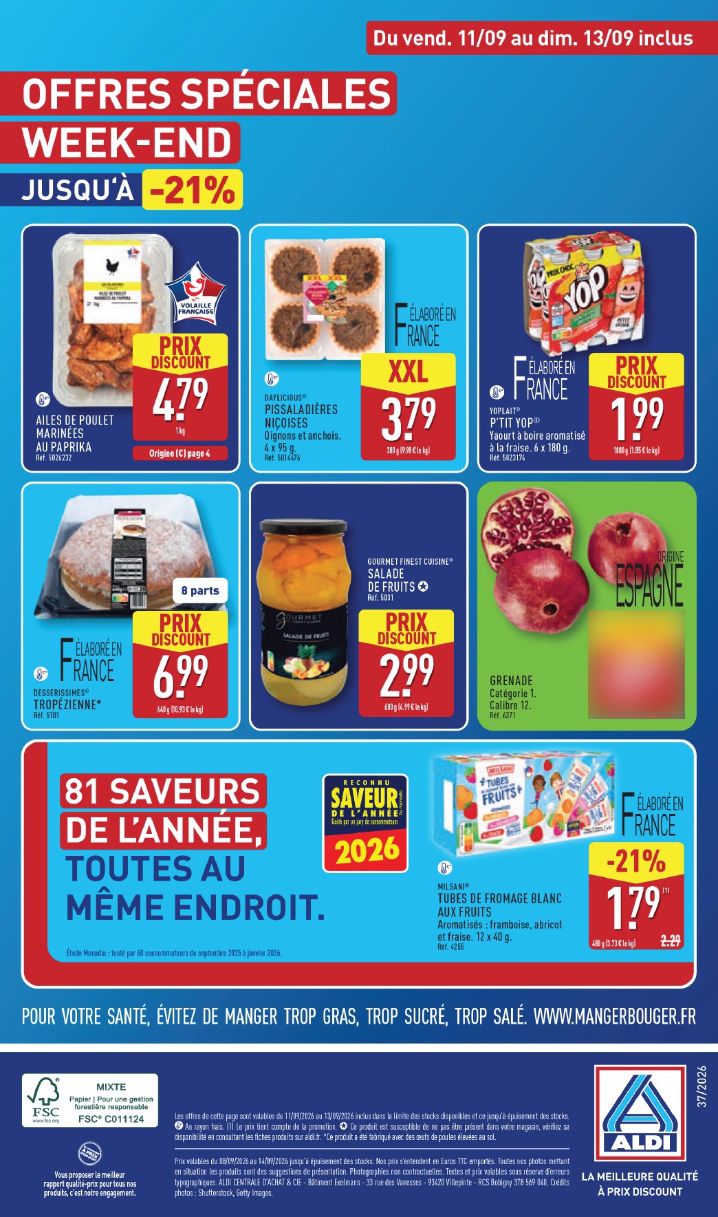 aldi - Flyer ALDI pour la semaine prochaine du du mardi 08/09/2026 au du lundi 14/09/2026 - page: 44