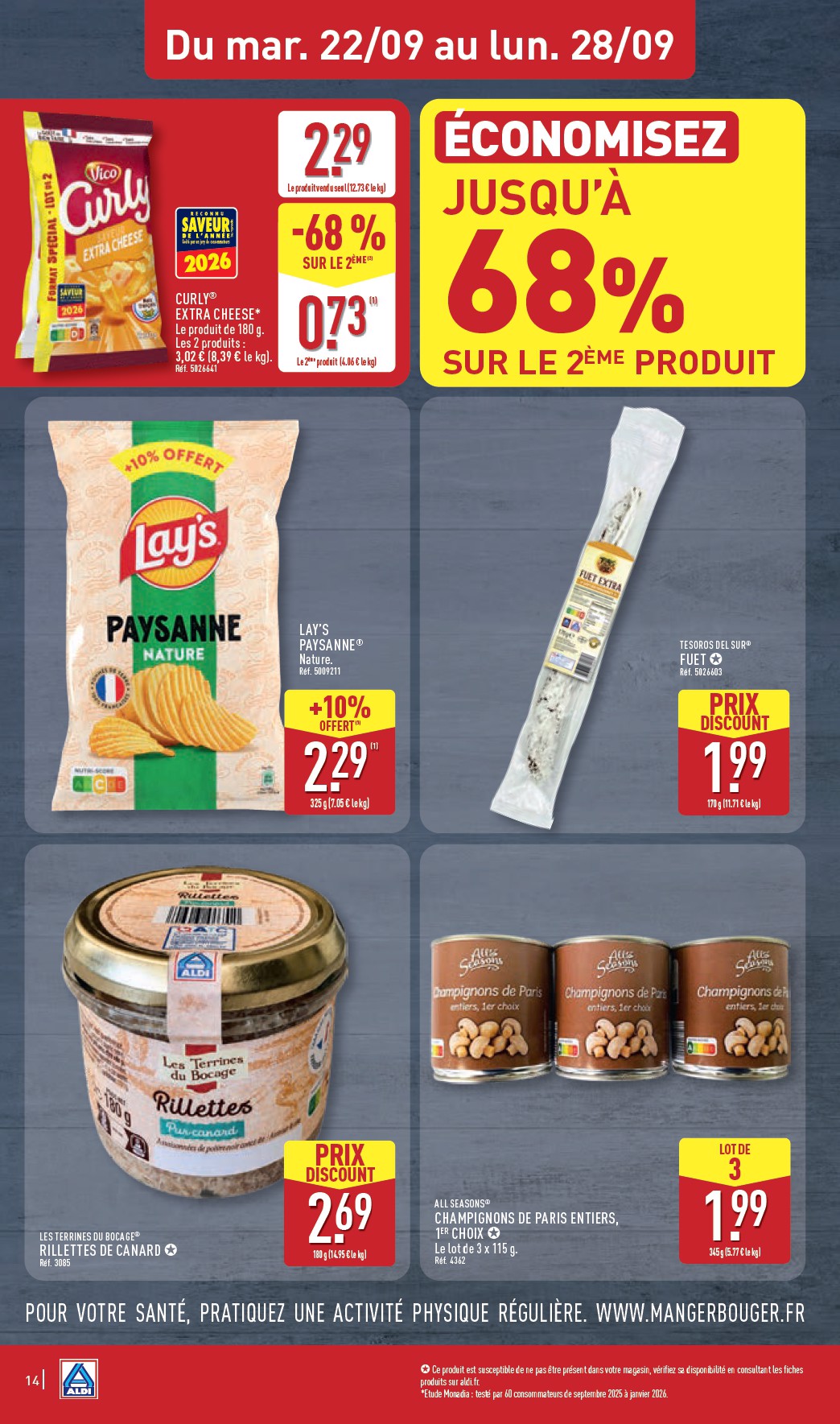 aldi - Flyer ALDI pour la semaine prochaine du du mardi 22/09/2026 au du lundi 28/09/2026 - page: 16
