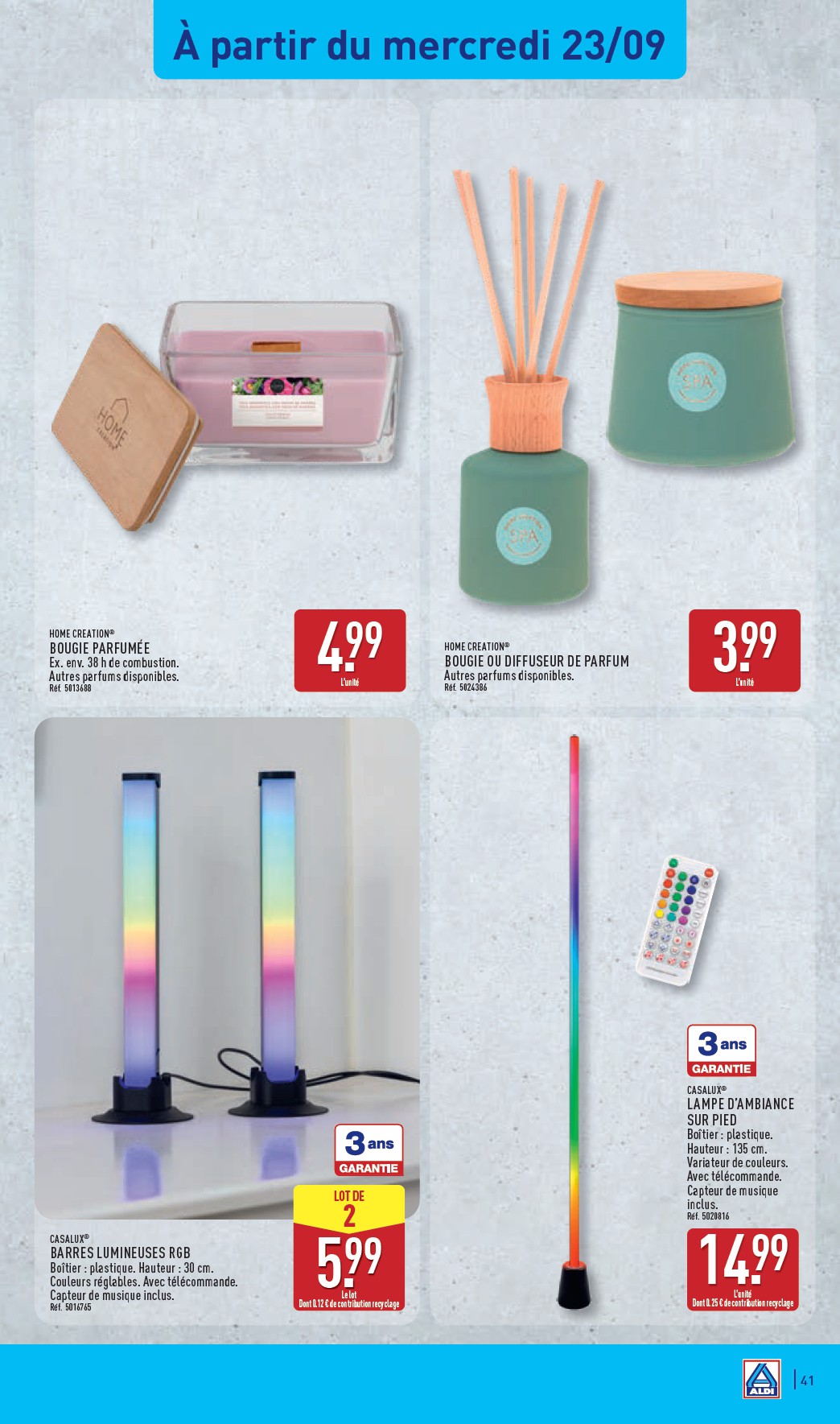 aldi - Flyer ALDI pour la semaine prochaine du du mardi 22/09/2026 au du lundi 28/09/2026 - page: 43