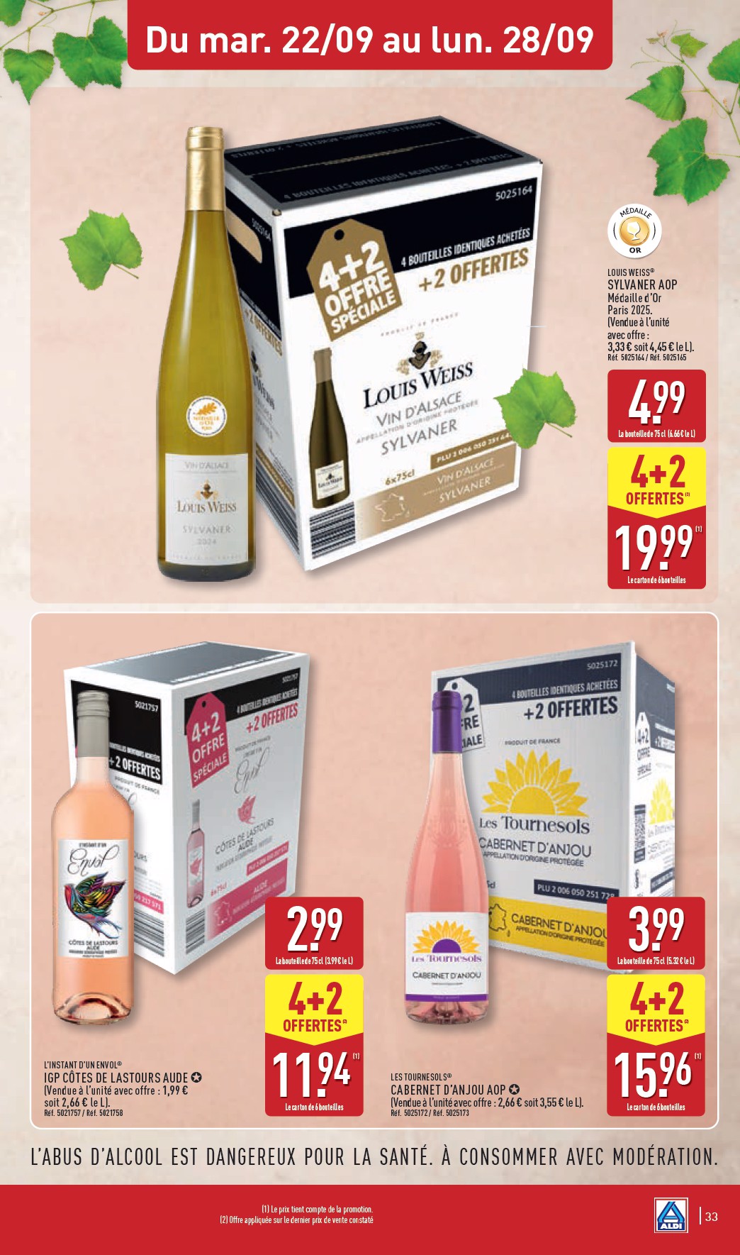 aldi - Flyer ALDI pour la semaine prochaine du du mardi 22/09/2026 au du lundi 28/09/2026 - page: 35