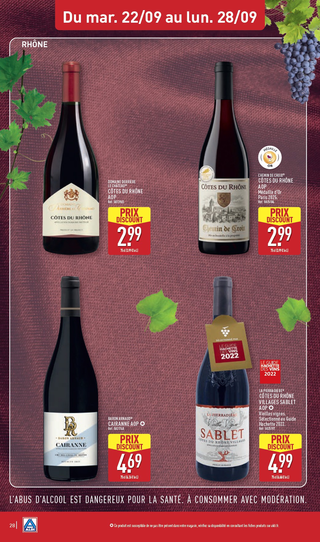 aldi - Flyer ALDI pour la semaine prochaine du du mardi 22/09/2026 au du lundi 28/09/2026 - page: 30