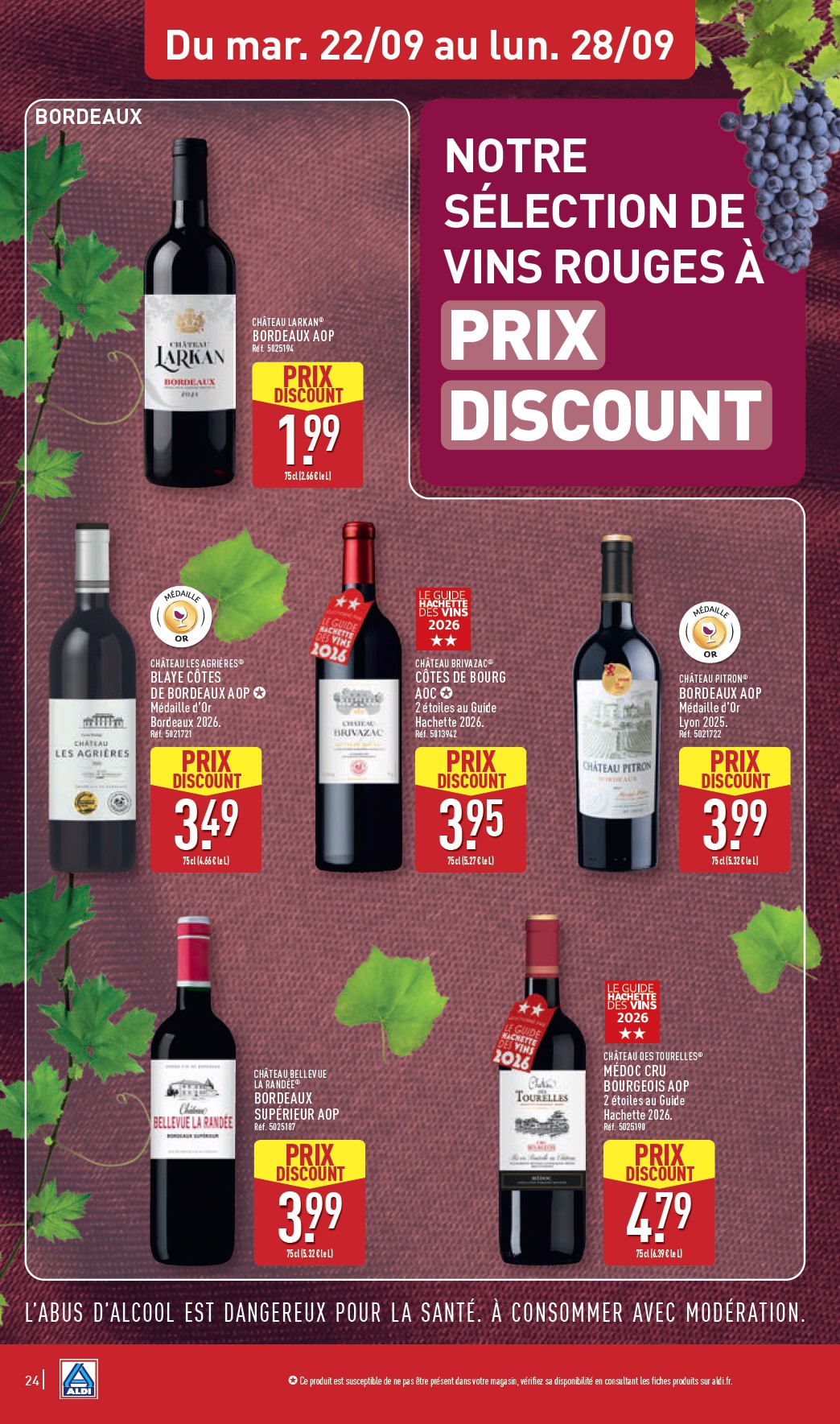 aldi - Flyer ALDI pour la semaine prochaine du du mardi 22/09/2026 au du lundi 28/09/2026 - page: 26