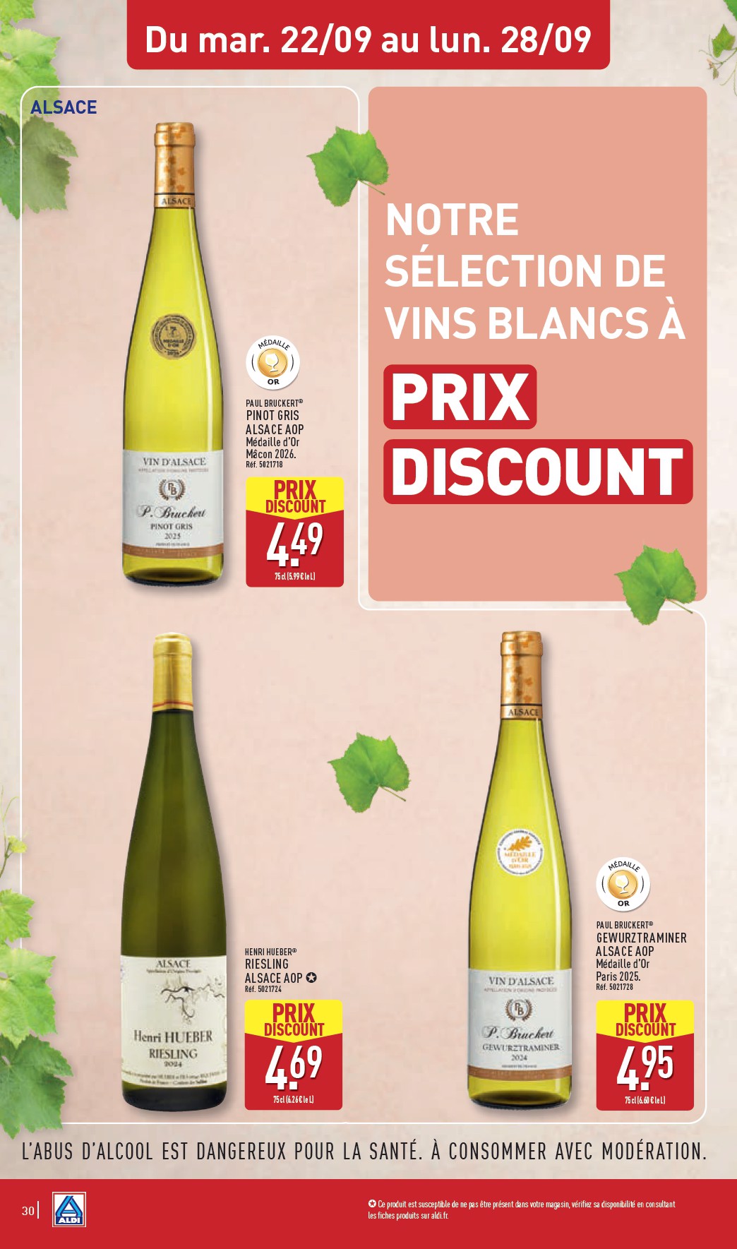 aldi - Flyer ALDI pour la semaine prochaine du du mardi 22/09/2026 au du lundi 28/09/2026 - page: 32