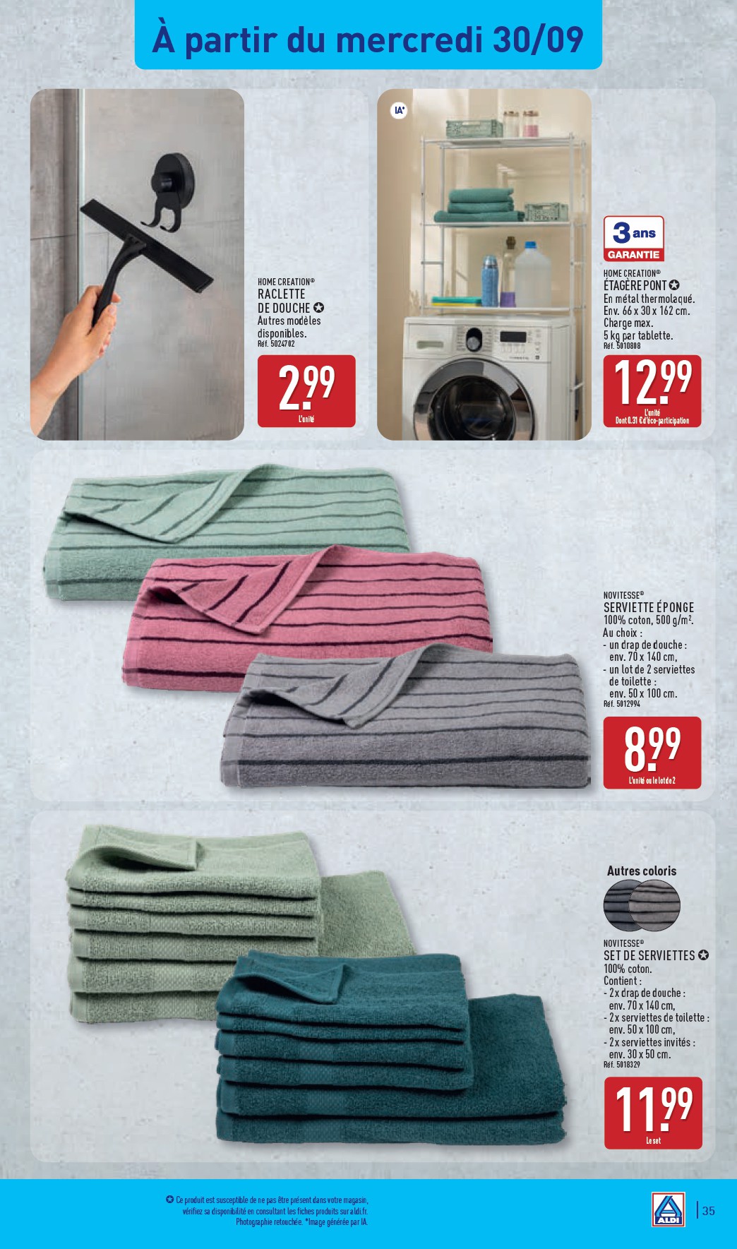 aldi - Flyer ALDI pour la semaine prochaine du du mardi 29/09/2026 au du lundi 05/10/2026 - page: 37