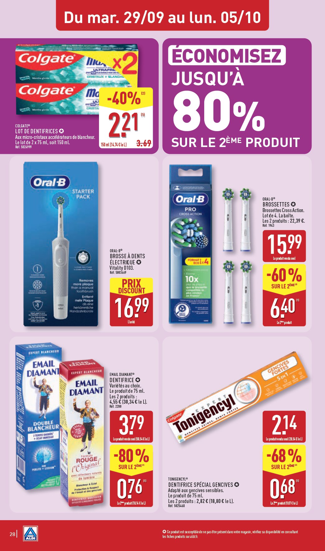 aldi - Flyer ALDI pour la semaine prochaine du du mardi 29/09/2026 au du lundi 05/10/2026 - page: 30