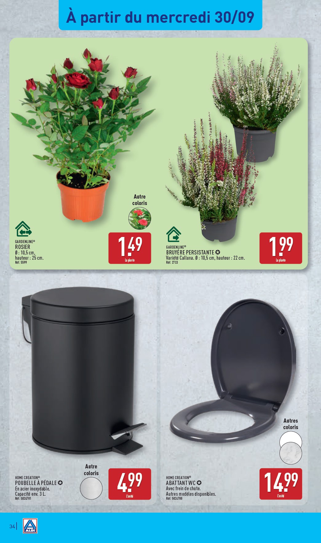 aldi - Flyer ALDI pour la semaine prochaine du du mardi 29/09/2026 au du lundi 05/10/2026 - page: 36