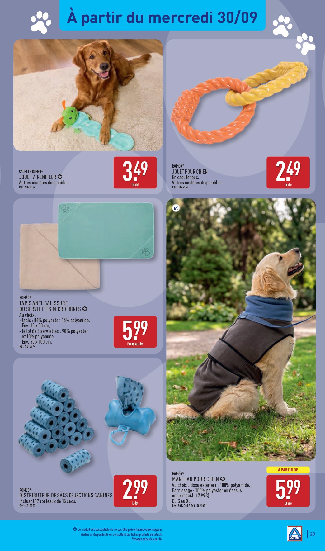 aldi - Flyer ALDI pour la semaine prochaine du du mardi 29/09/2026 au du lundi 05/10/2026 - page: 41