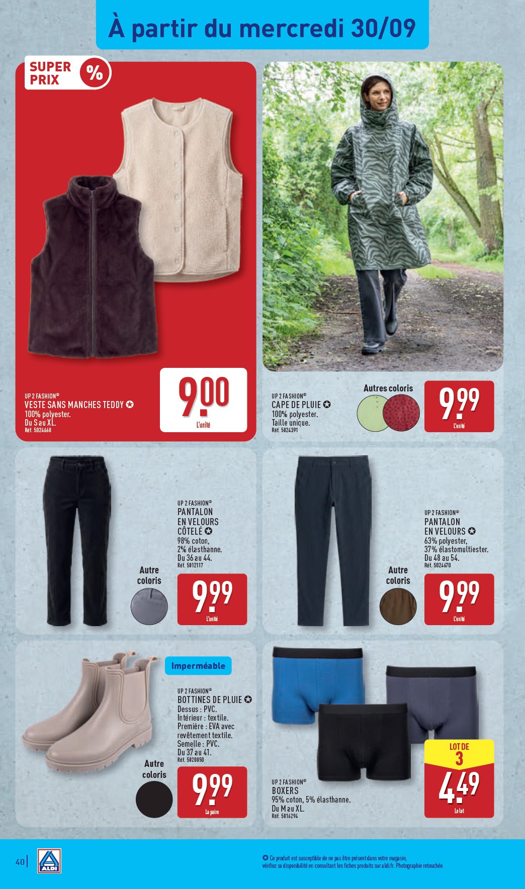 aldi - Flyer ALDI pour la semaine prochaine du du mardi 29/09/2026 au du lundi 05/10/2026 - page: 42
