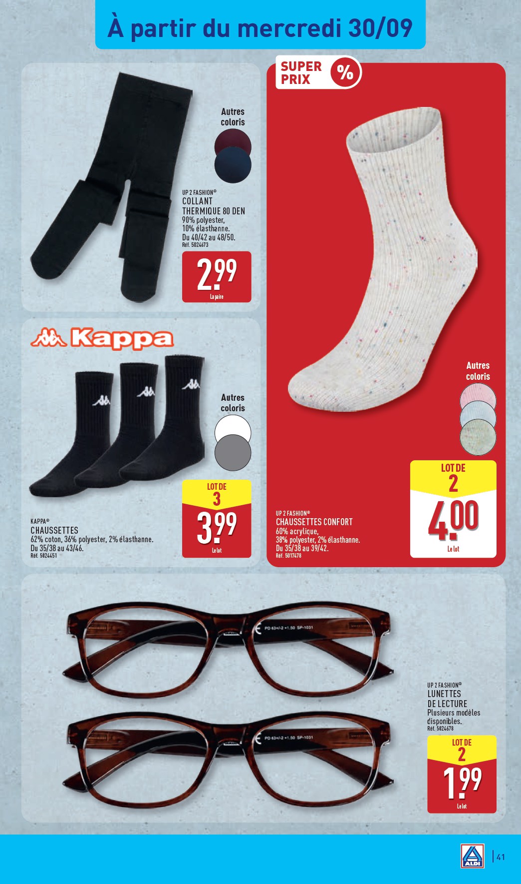 aldi - Flyer ALDI pour la semaine prochaine du du mardi 29/09/2026 au du lundi 05/10/2026 - page: 43