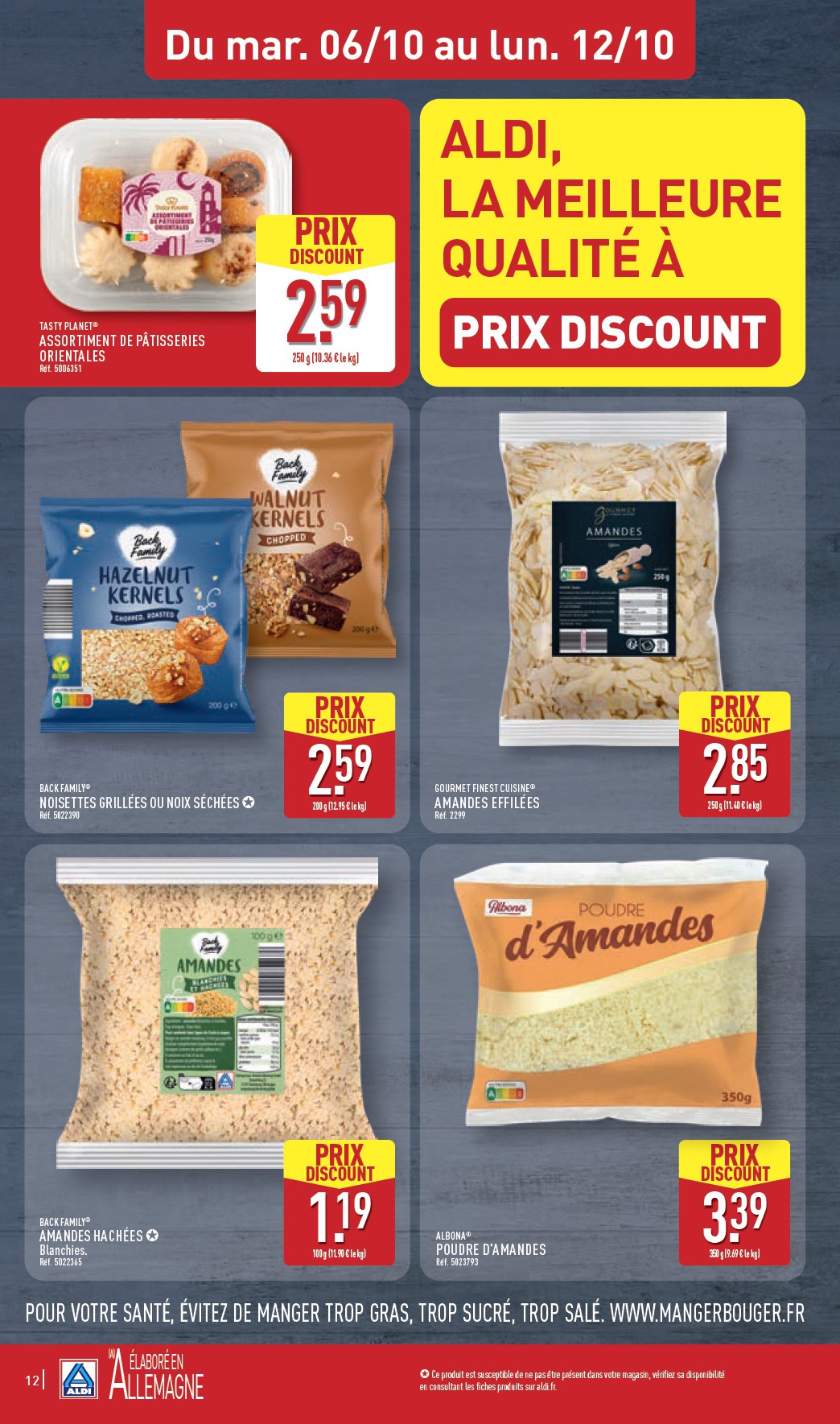 aldi - Flyer ALDI pour la semaine prochaine du du mardi 06/10/2026 au du lundi 12/10/2026 - page: 14