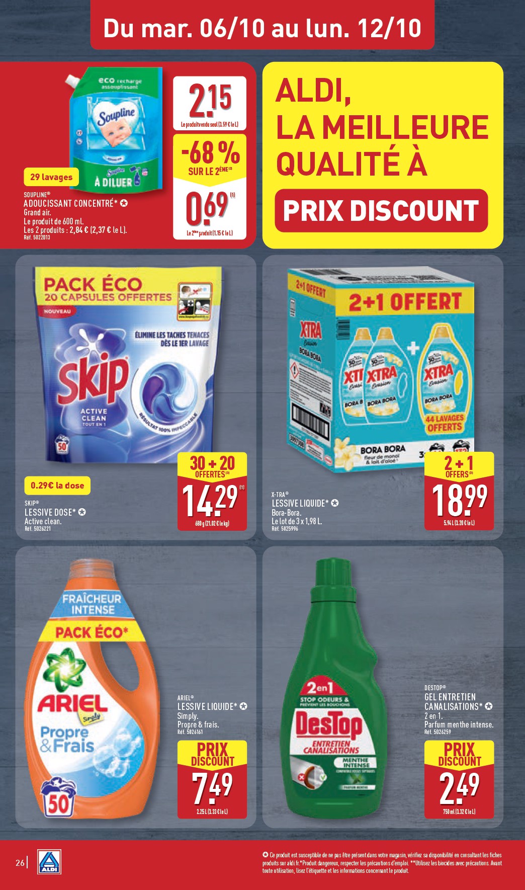 aldi - Flyer ALDI pour la semaine prochaine du du mardi 06/10/2026 au du lundi 12/10/2026 - page: 28