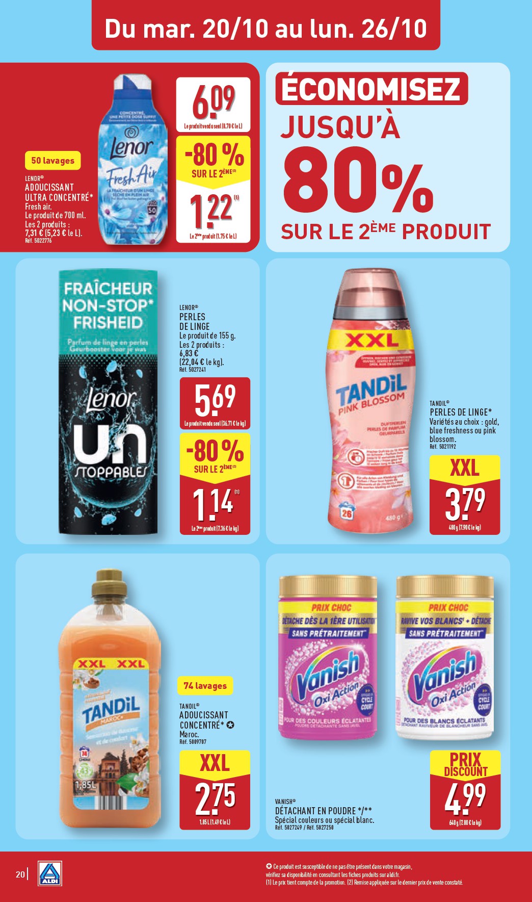aldi - Flyer ALDI pour la semaine prochaine du du mardi 20/10/2026 au du lundi 26/10/2026 - page: 22