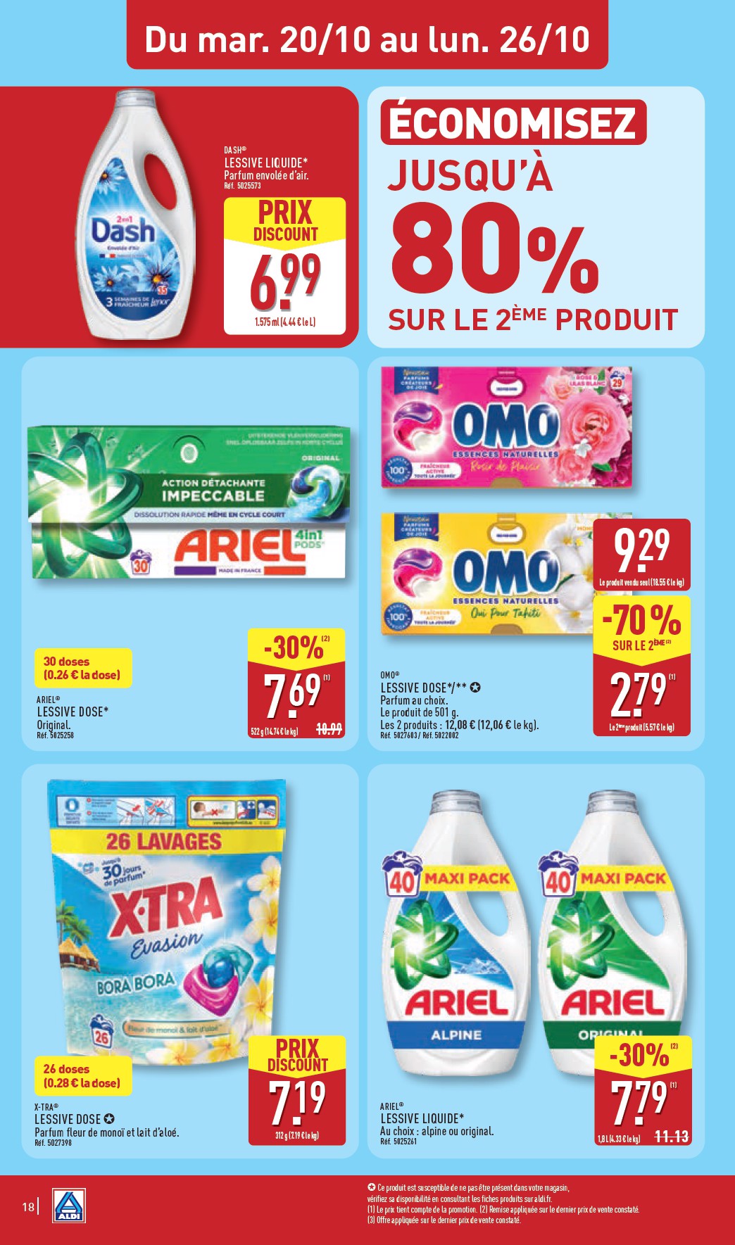 aldi - Flyer ALDI pour la semaine prochaine du du mardi 20/10/2026 au du lundi 26/10/2026 - page: 20