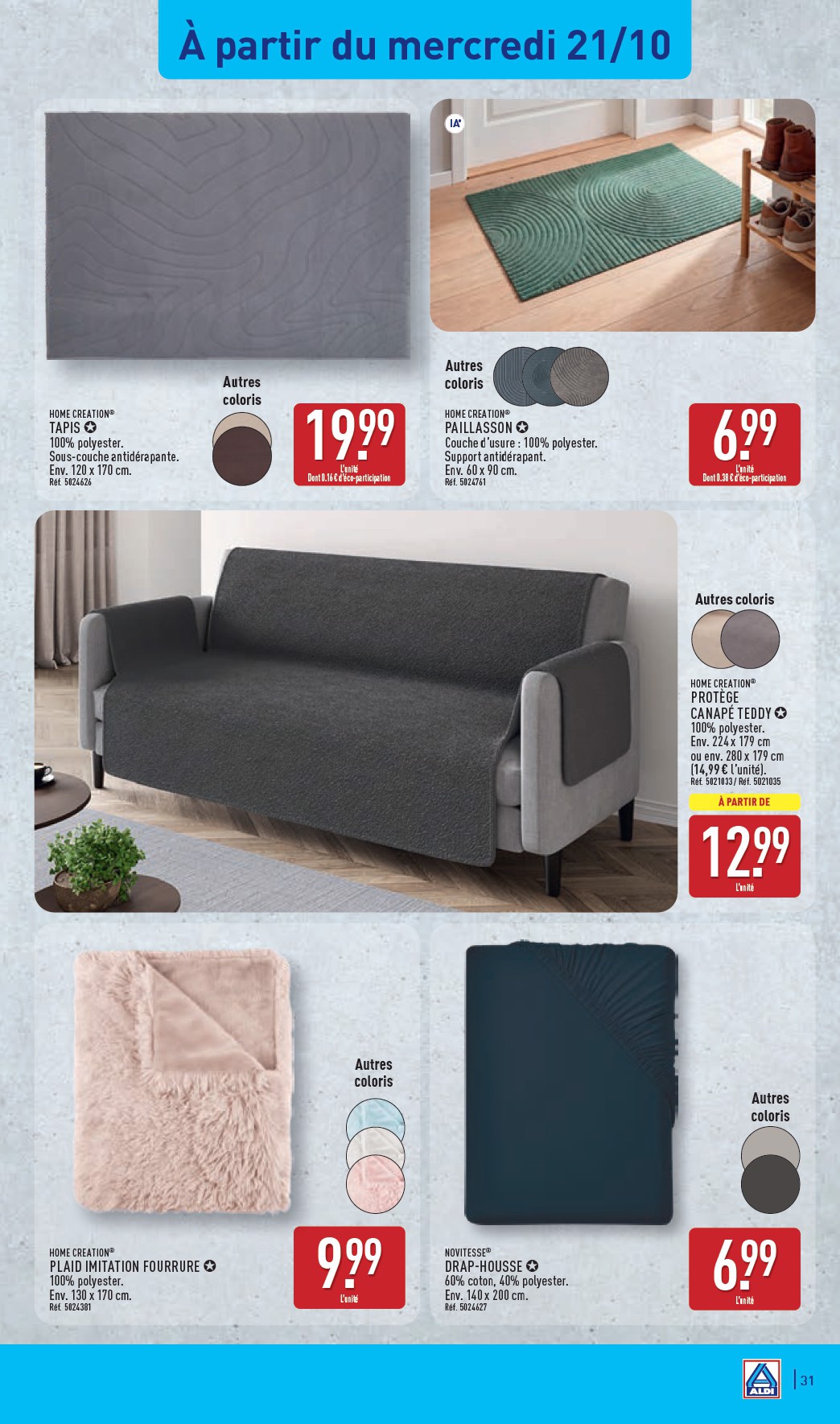 aldi - Flyer ALDI pour la semaine prochaine du du mardi 20/10/2026 au du lundi 26/10/2026 - page: 33