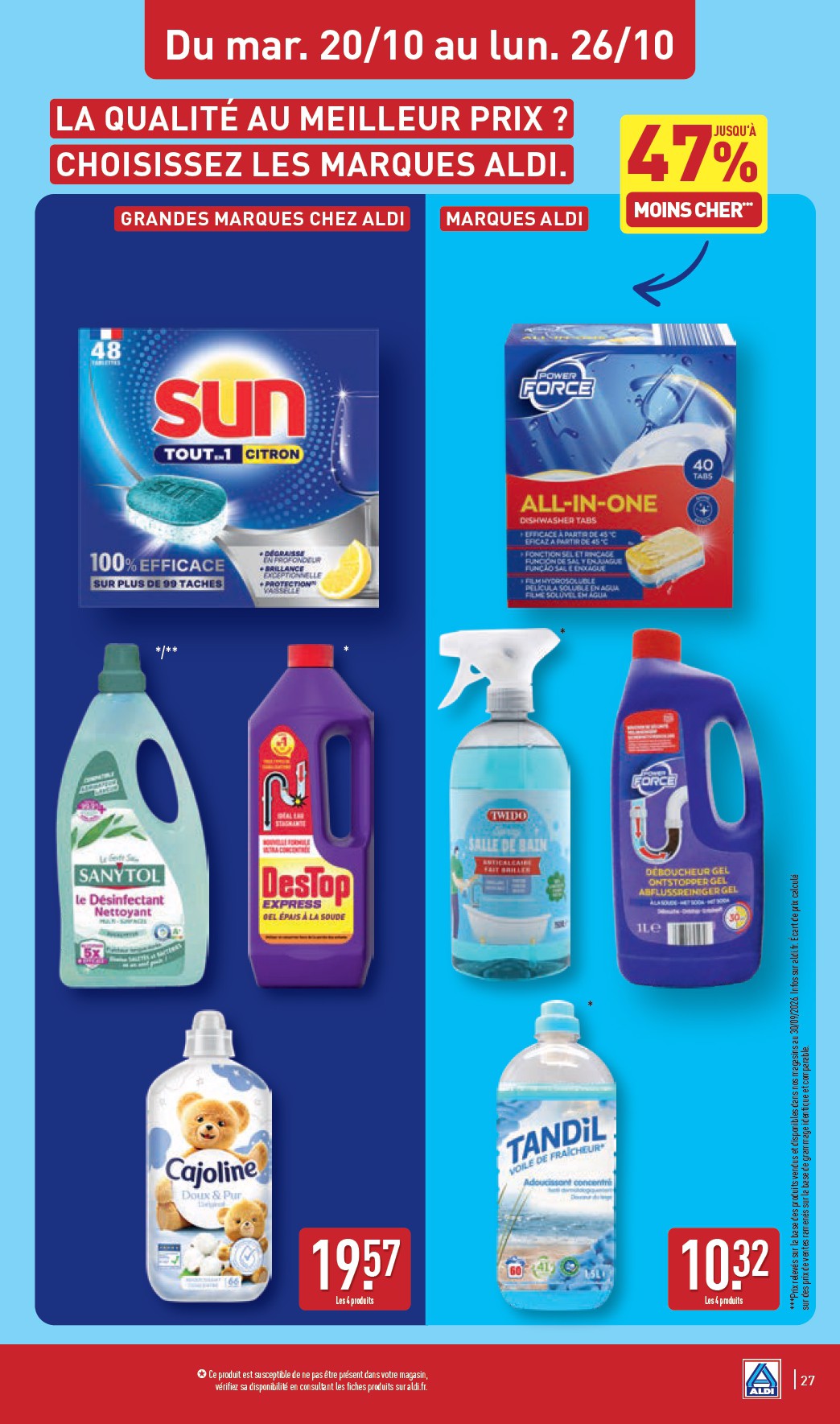 aldi - Flyer ALDI pour la semaine prochaine du du mardi 20/10/2026 au du lundi 26/10/2026 - page: 29