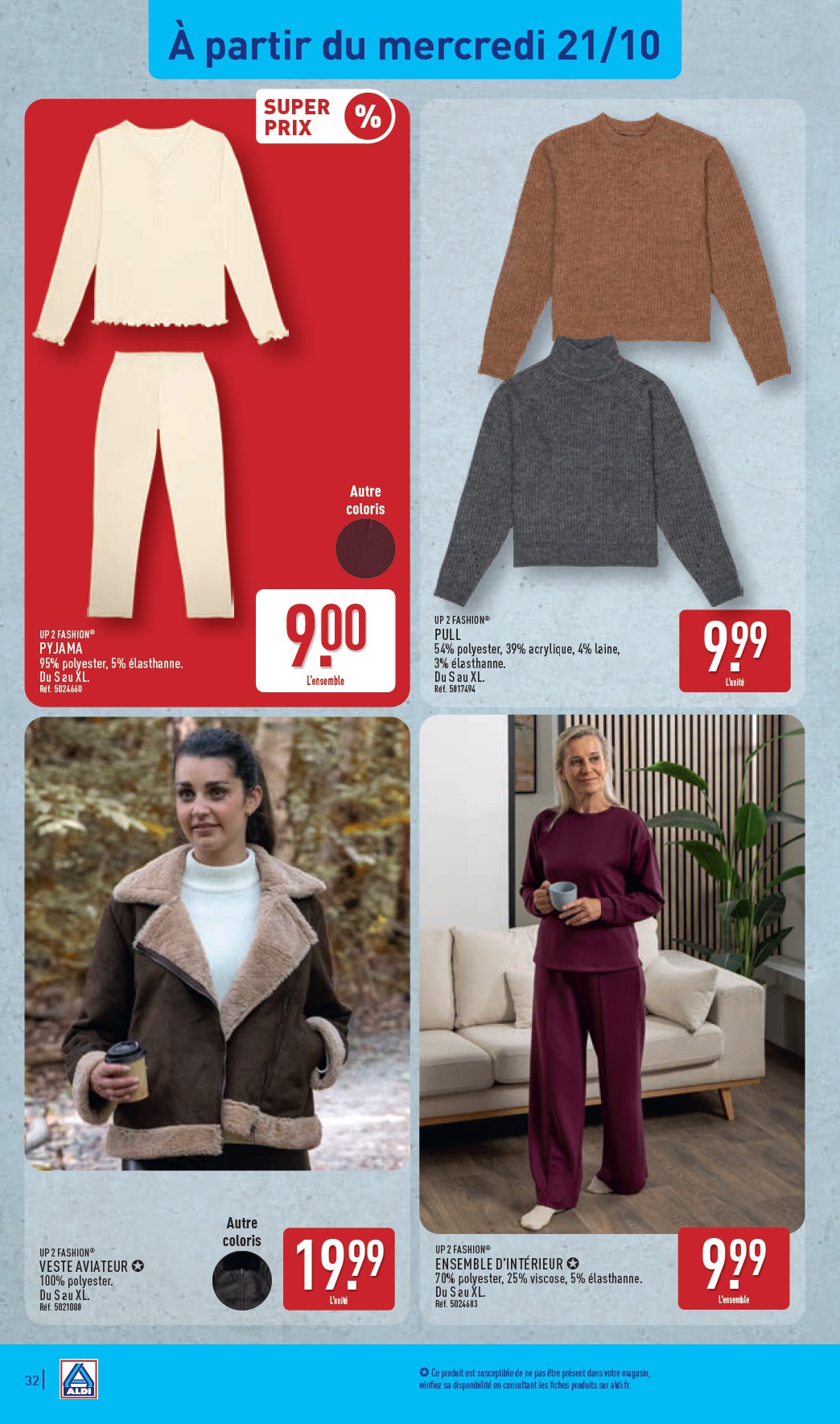 aldi - Flyer ALDI pour la semaine prochaine du du mardi 20/10/2026 au du lundi 26/10/2026 - page: 34