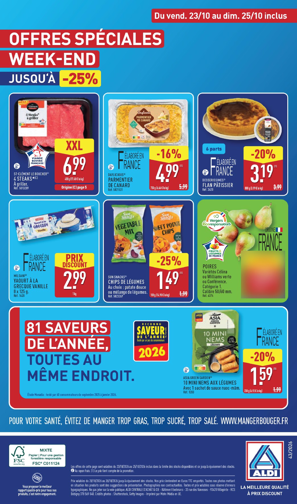 aldi - Flyer ALDI pour la semaine prochaine du du mardi 20/10/2026 au du lundi 26/10/2026 - page: 46