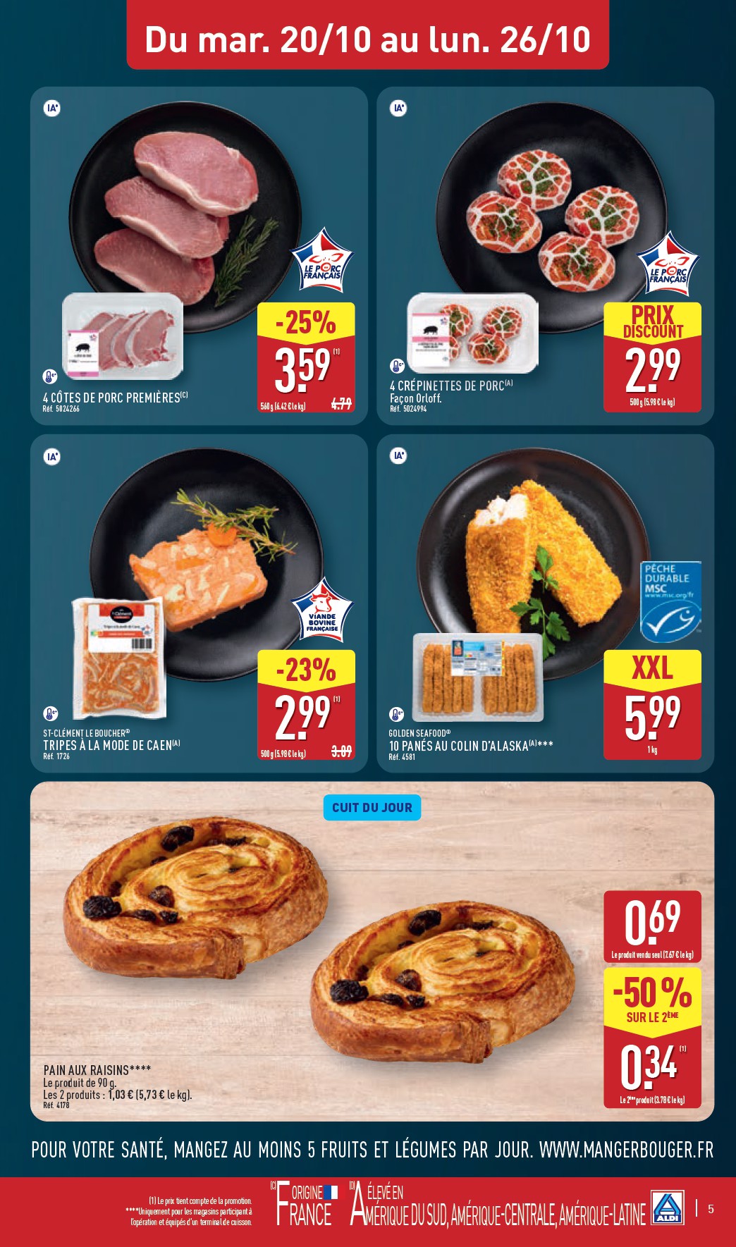aldi - Flyer ALDI pour la semaine prochaine du du mardi 20/10/2026 au du lundi 26/10/2026 - page: 7