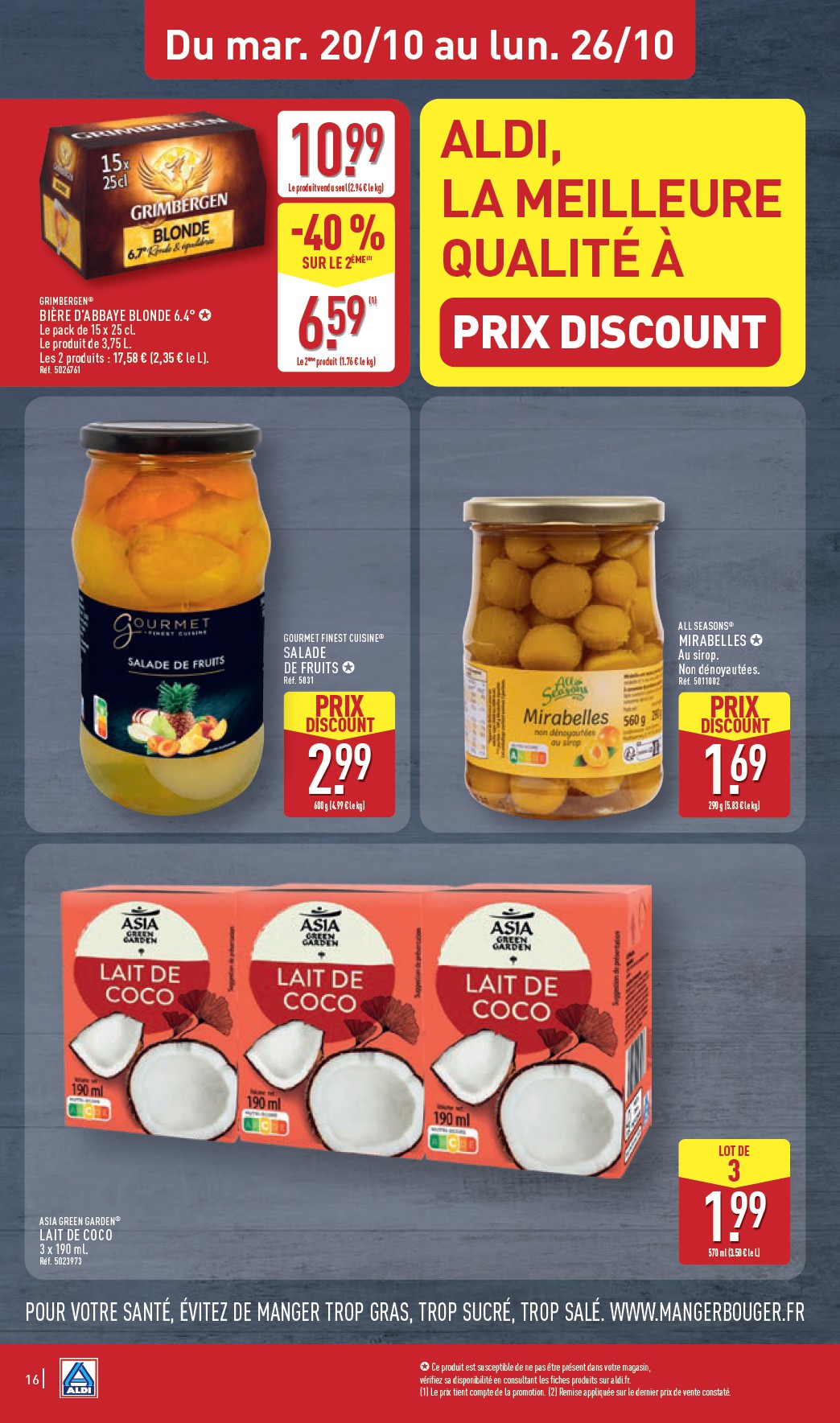 aldi - Flyer ALDI pour la semaine prochaine du du mardi 20/10/2026 au du lundi 26/10/2026 - page: 18