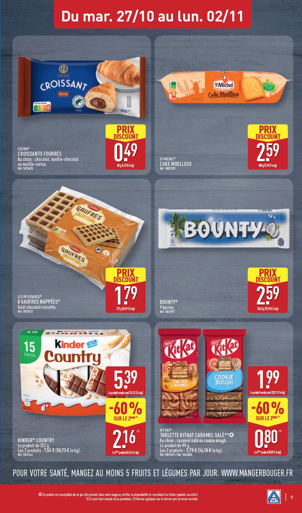 aldi - Flyer ALDI pour la semaine prochaine du du mardi 27/10/2026 au du lundi 02/11/2026 - page: 11