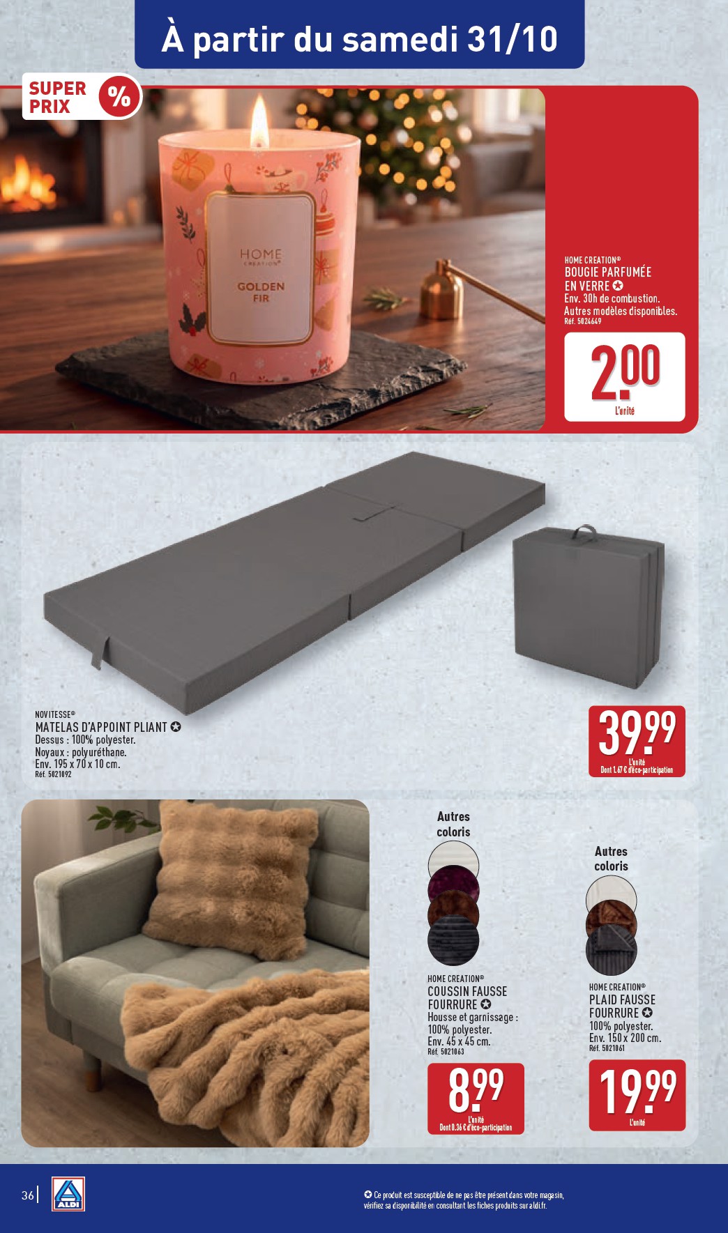 aldi - Flyer ALDI pour la semaine prochaine du du mardi 27/10/2026 au du lundi 02/11/2026 - page: 38
