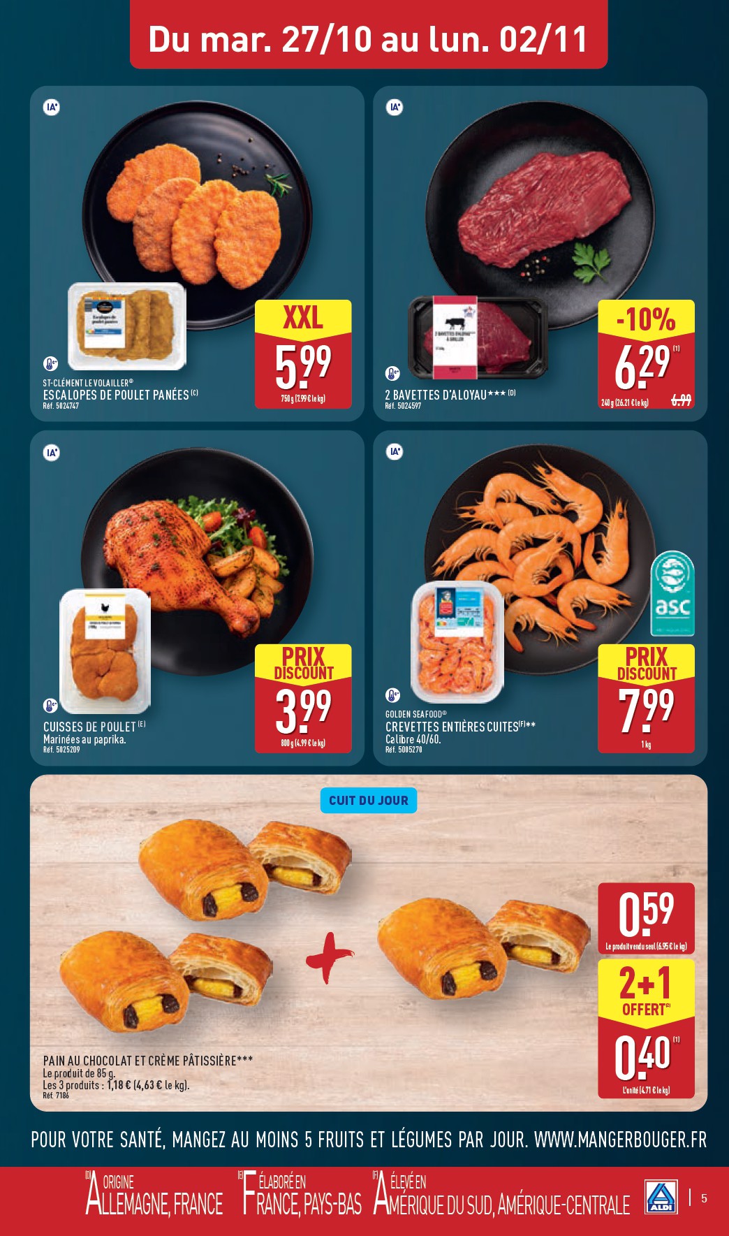 aldi - Flyer ALDI pour la semaine prochaine du du mardi 27/10/2026 au du lundi 02/11/2026 - page: 7