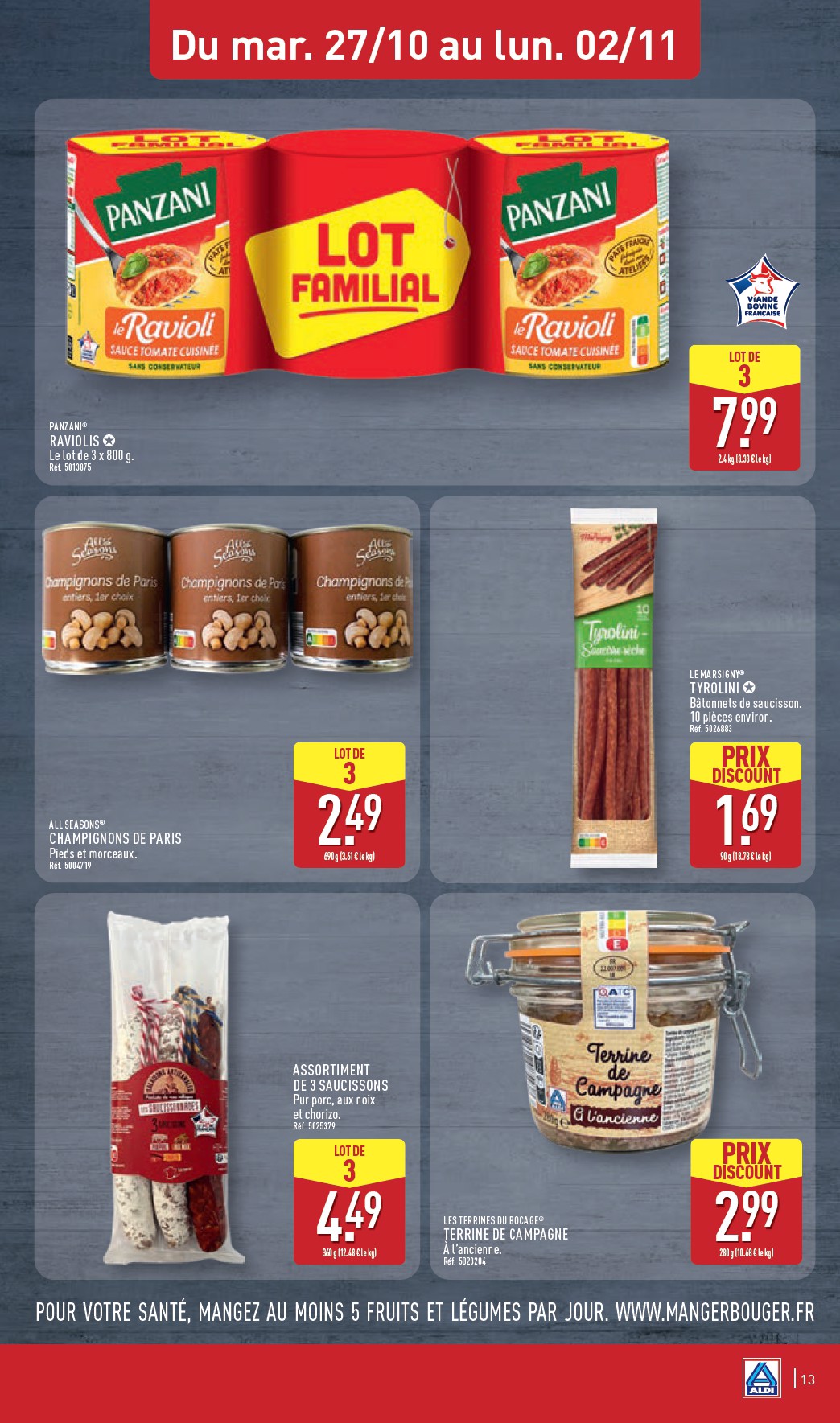 aldi - Flyer ALDI pour la semaine prochaine du du mardi 27/10/2026 au du lundi 02/11/2026 - page: 15