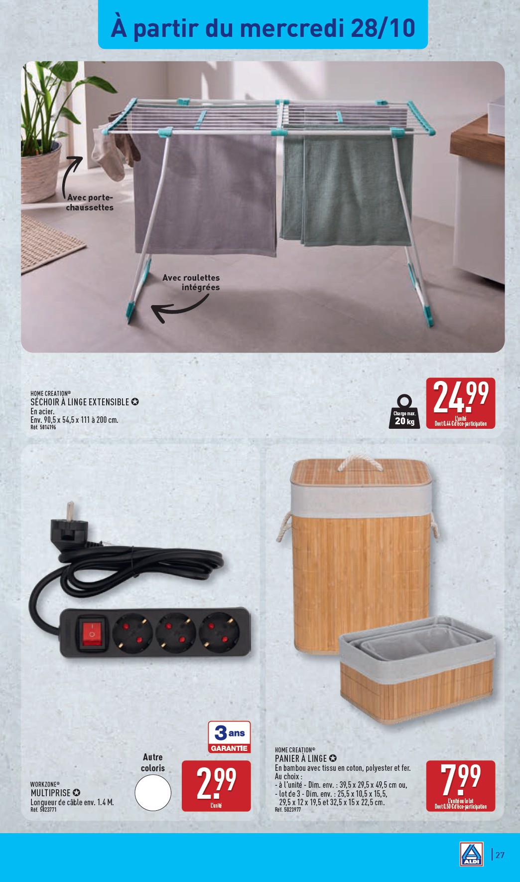aldi - Flyer ALDI pour la semaine prochaine du du mardi 27/10/2026 au du lundi 02/11/2026 - page: 29