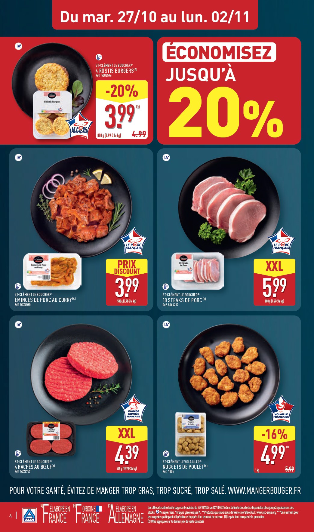 aldi - Flyer ALDI pour la semaine prochaine du du mardi 27/10/2026 au du lundi 02/11/2026 - page: 6