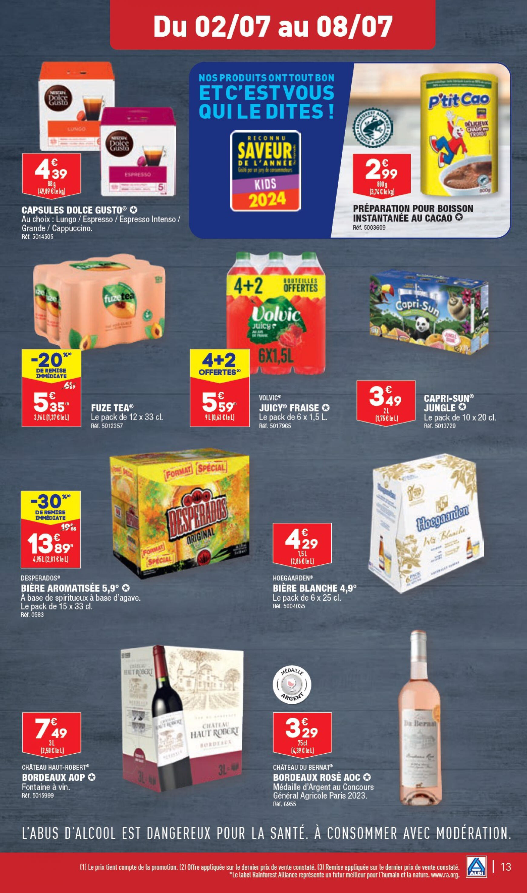 aldi - Prospectus ALDI actuel 02.07. - 08.07. - page: 14