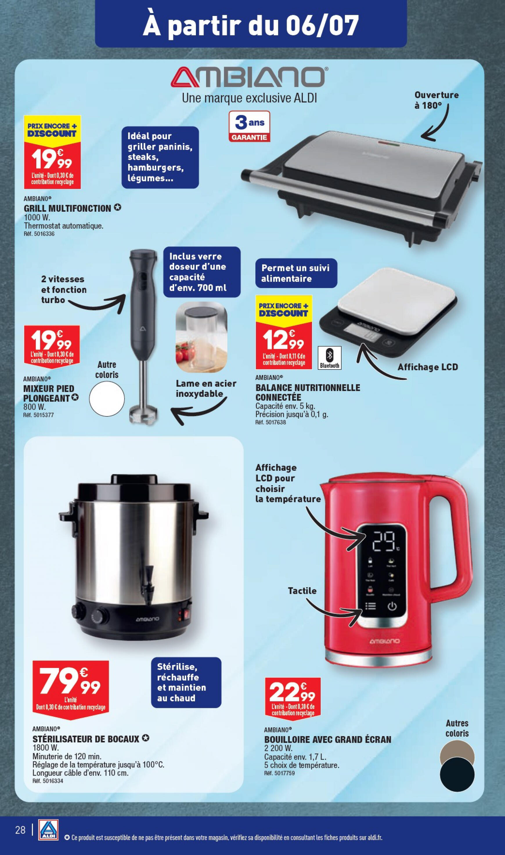 aldi - Prospectus ALDI actuel 02.07. - 08.07. - page: 29