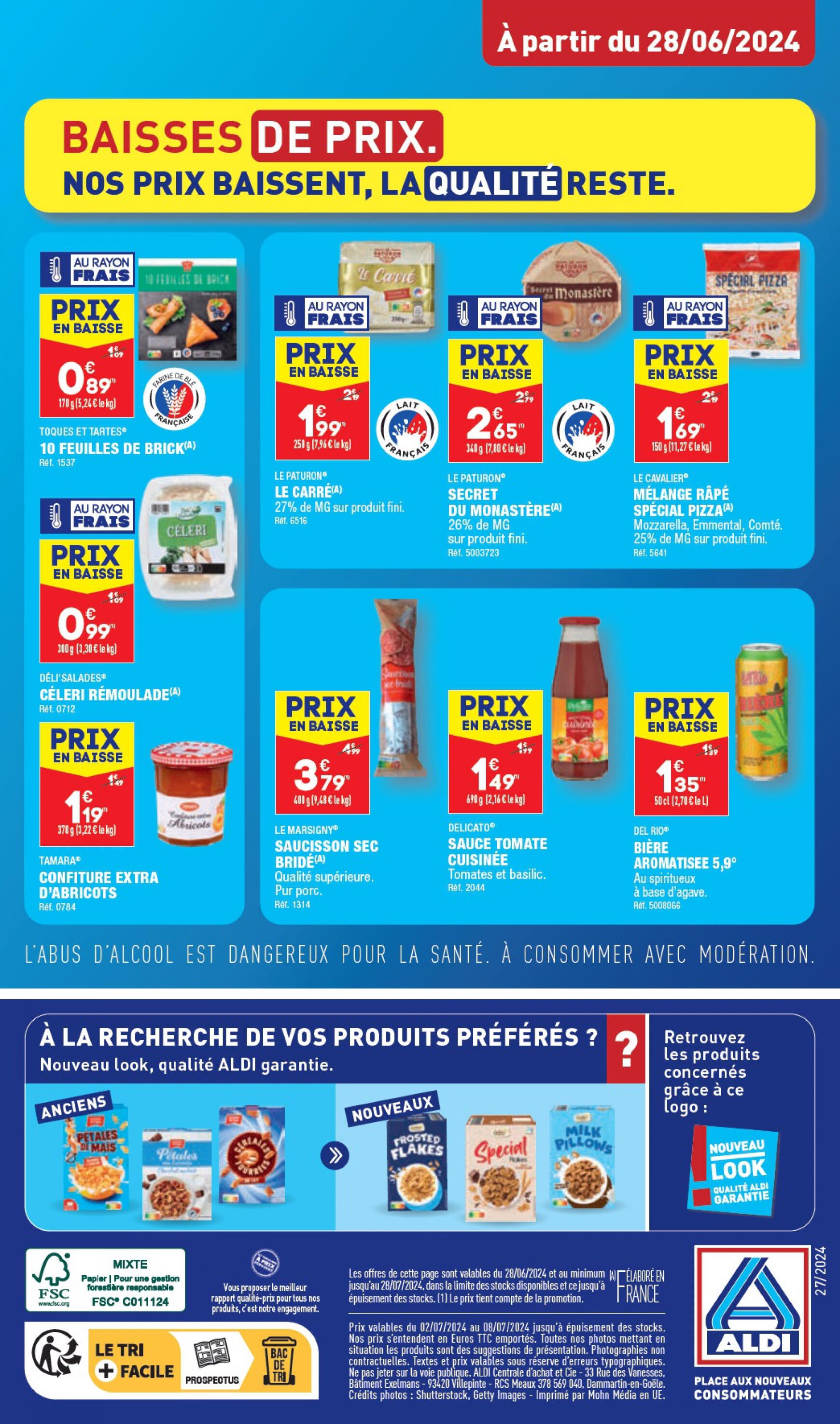 aldi - Prospectus ALDI actuel 02.07. - 08.07. - page: 33