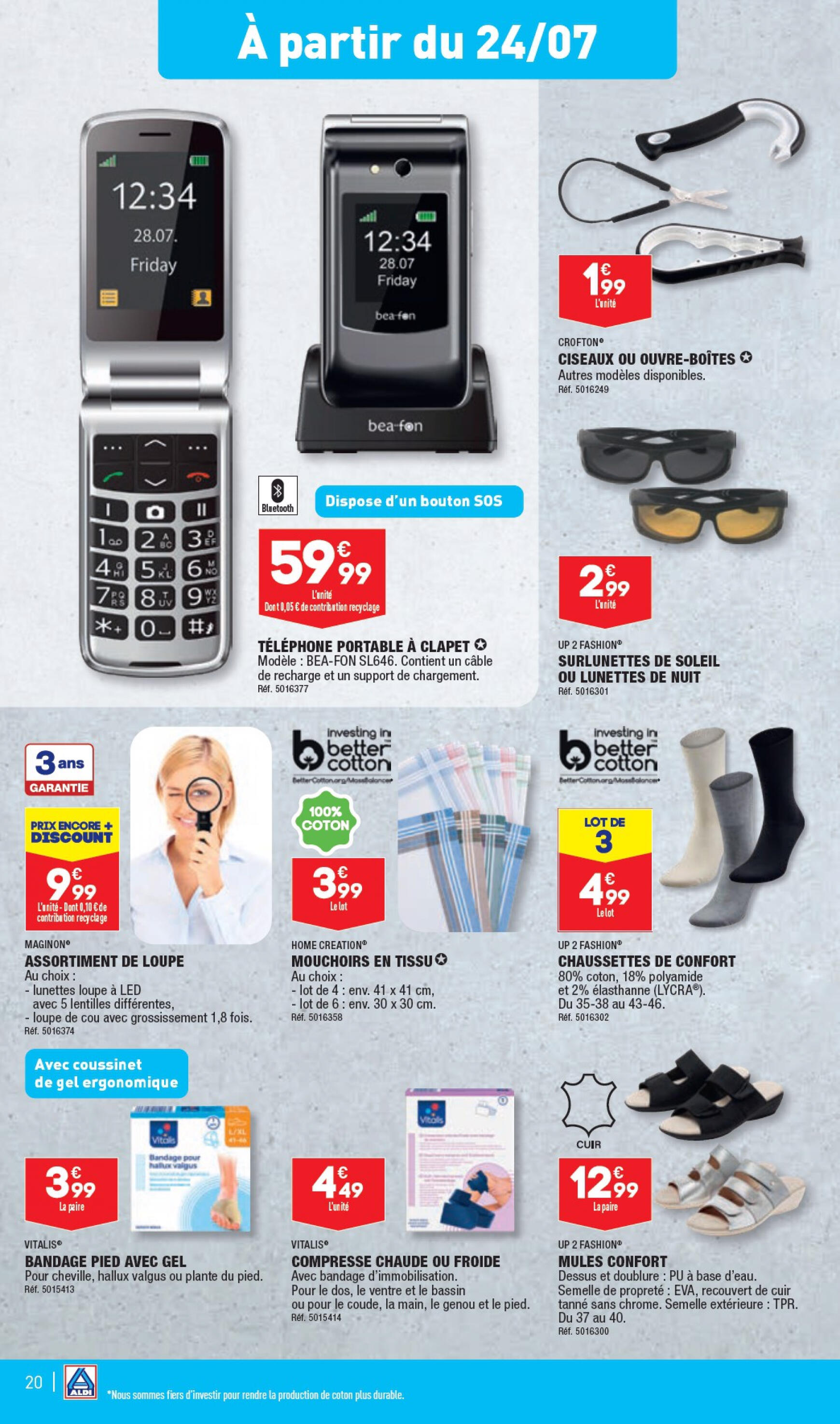 aldi - Prospectus ALDI actuel 23.07. - 29.07. - page: 22