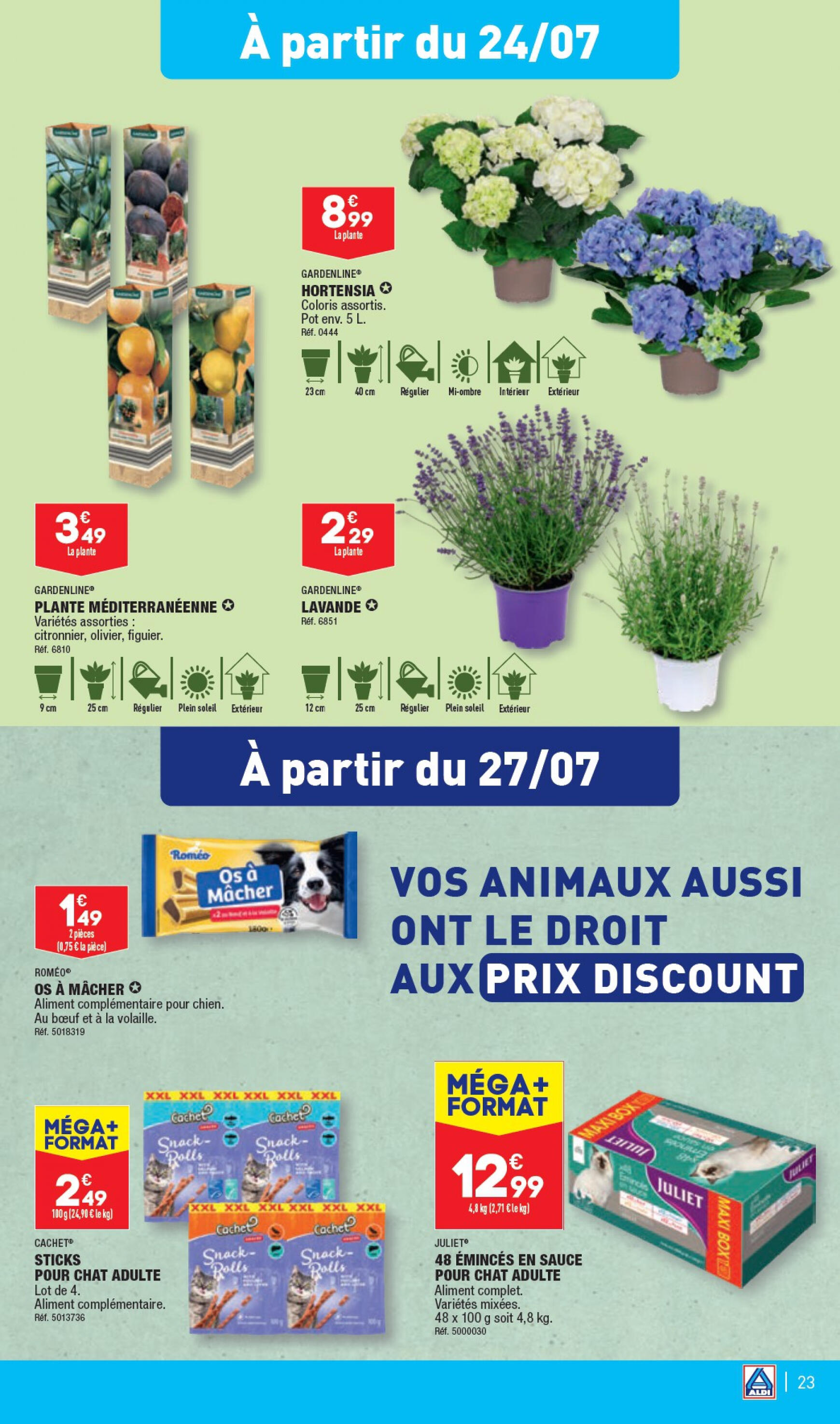 aldi - Prospectus ALDI actuel 23.07. - 29.07. - page: 25