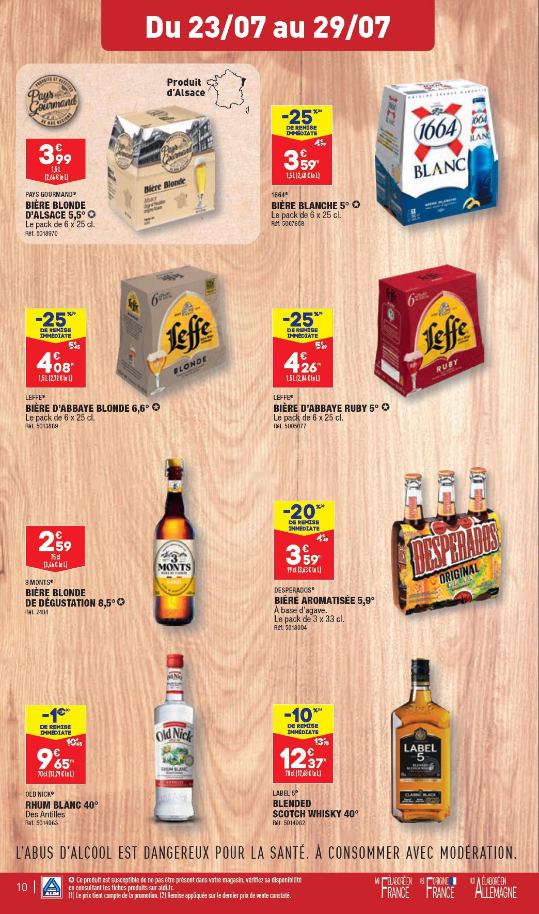 aldi - Prospectus ALDI actuel 23.07. - 29.07. - page: 12