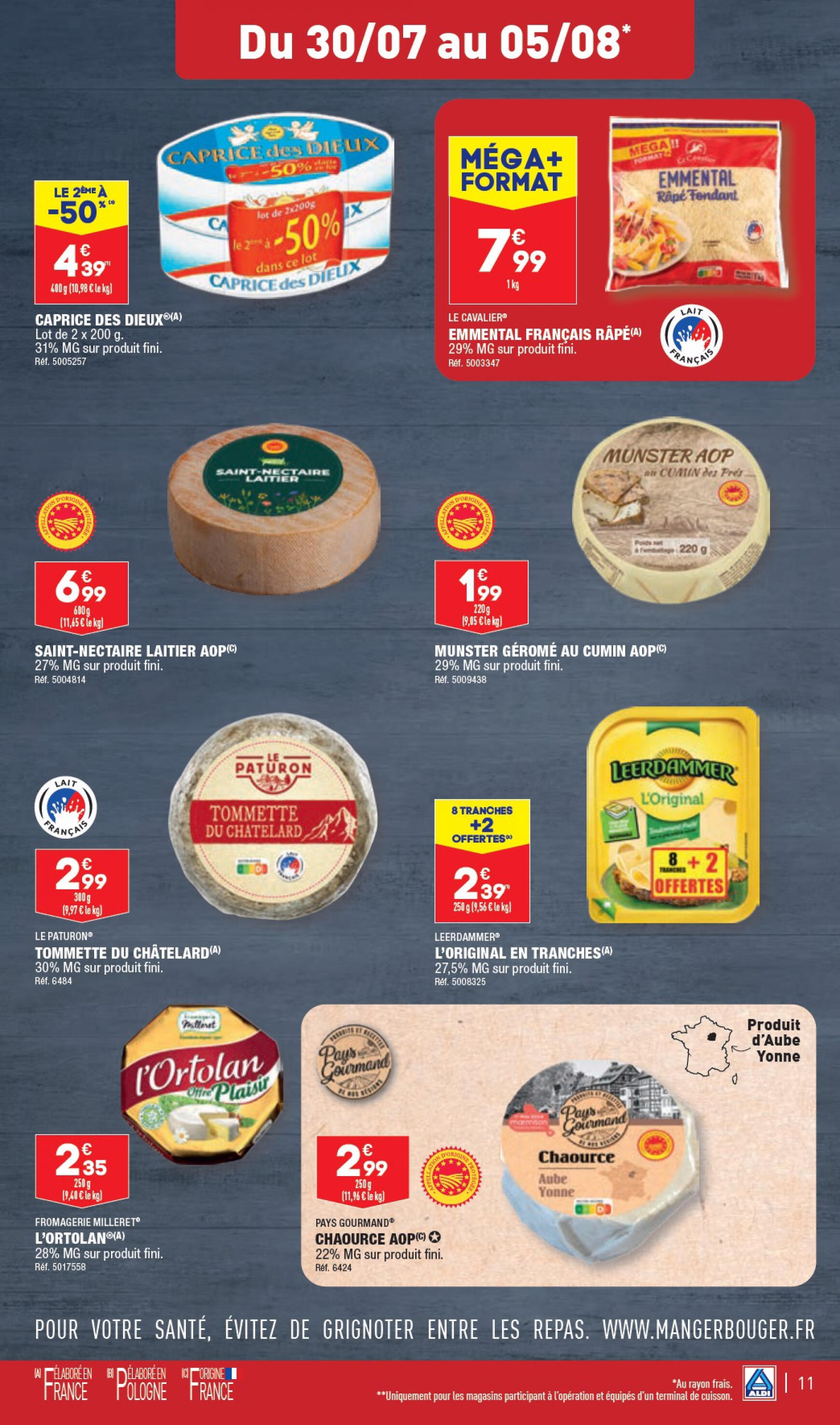 aldi - Prospectus ALDI actuel 30.07. - 05.08. - page: 13