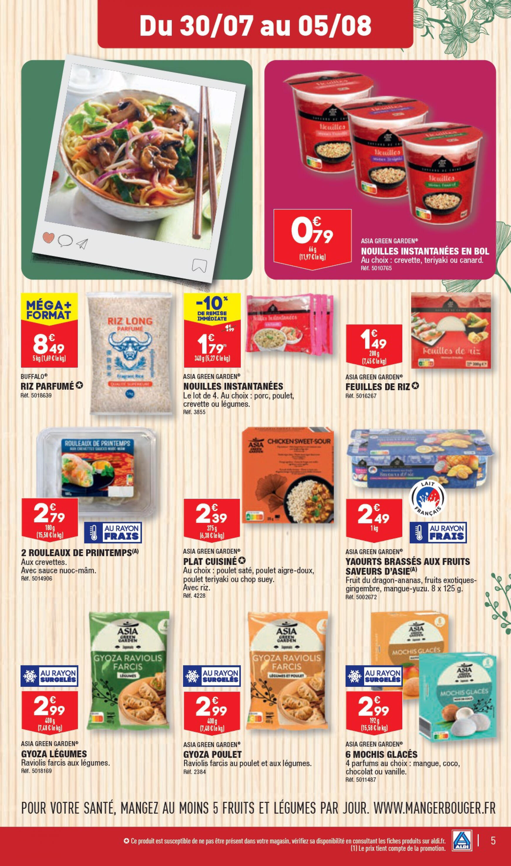 aldi - Prospectus ALDI actuel 30.07. - 05.08. - page: 7