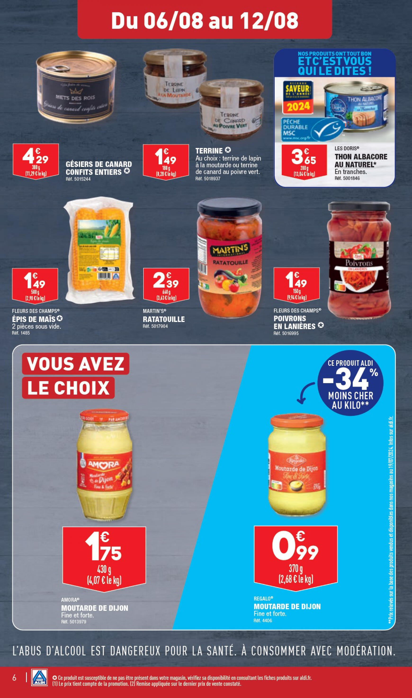 aldi - Prospectus ALDI actuel 06.08. - 12.08. - page: 8