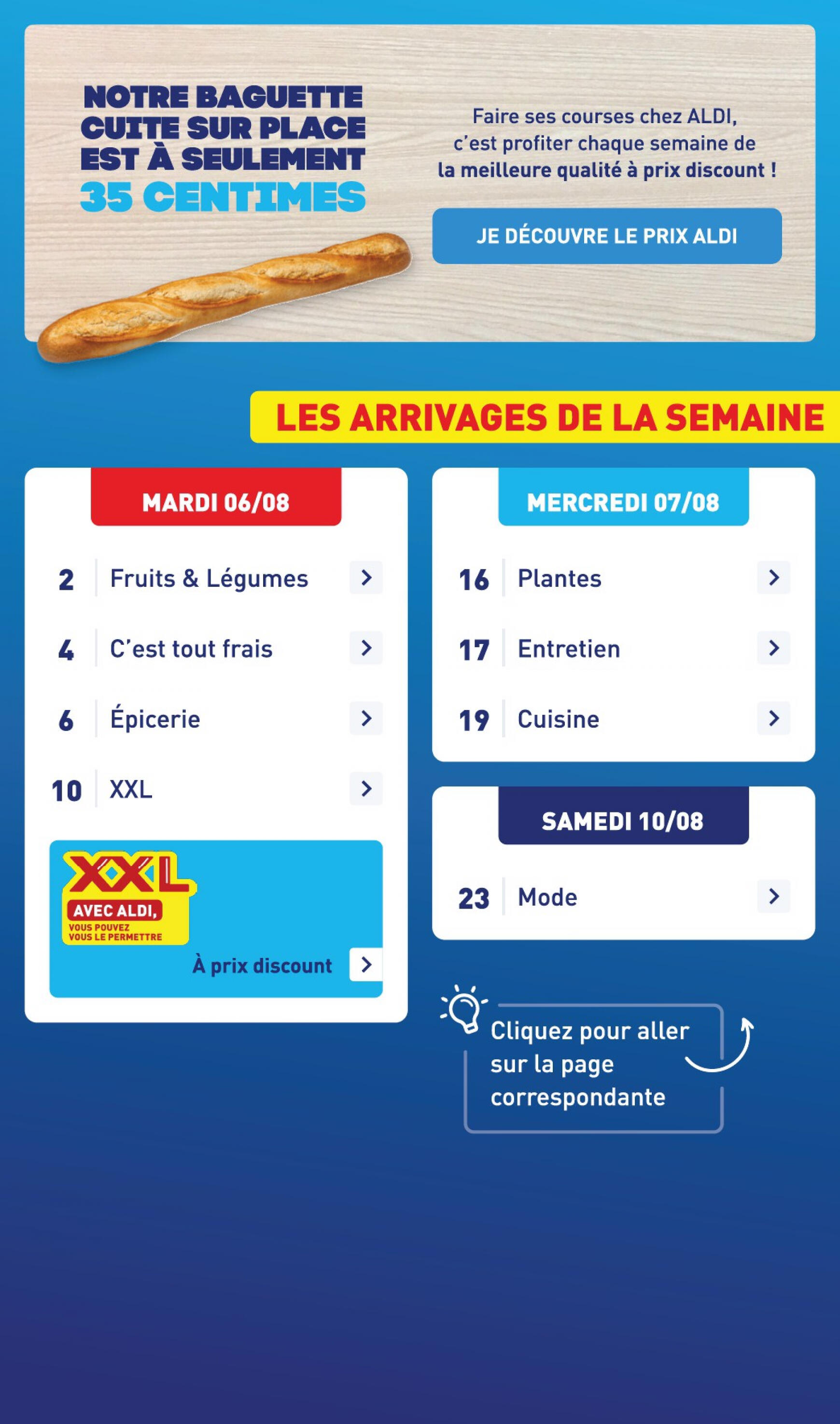 aldi - Prospectus ALDI actuel 06.08. - 12.08. - page: 3