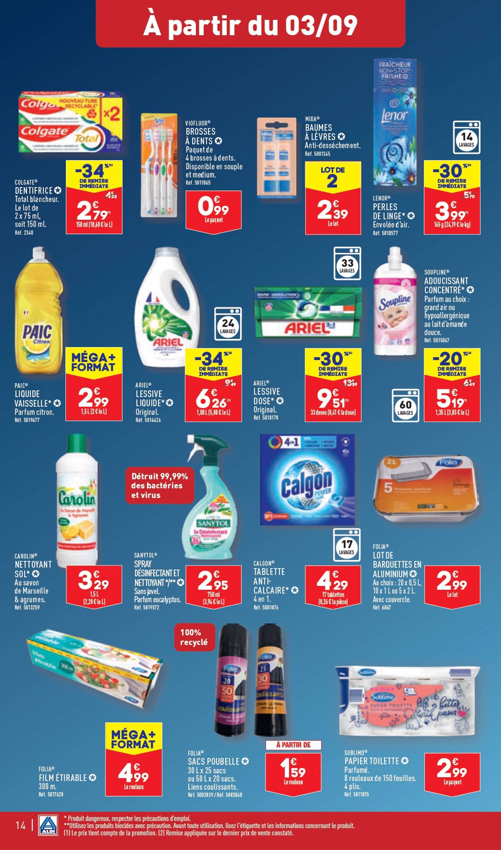 aldi - Catalogue ALDI valable dès 03.09. - 09.09. - page: 16