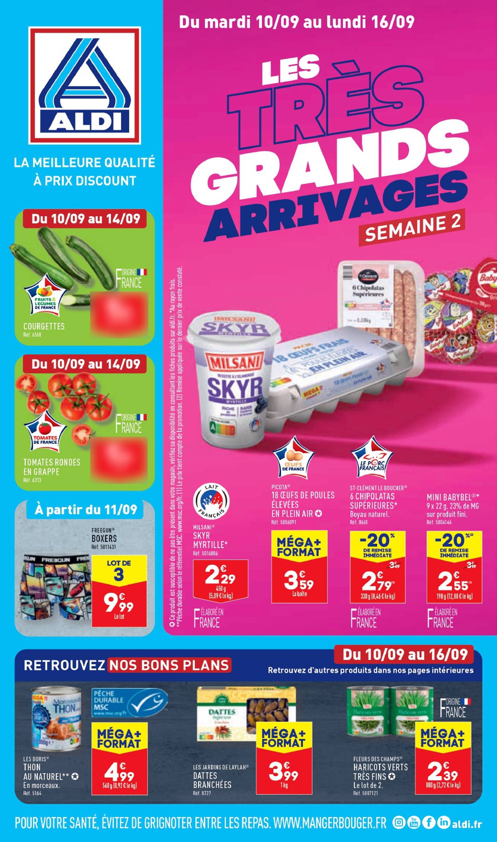 aldi - Catalogue ALDI valable dès 10.09. - 16.09. - page: 1