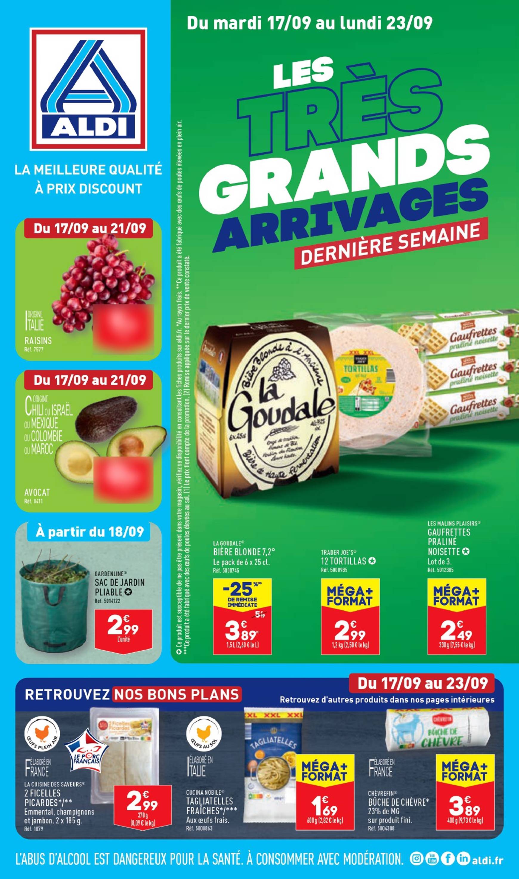 aldi - Catalogue ALDI valable dès 17.09. - 23.09. - page: 1