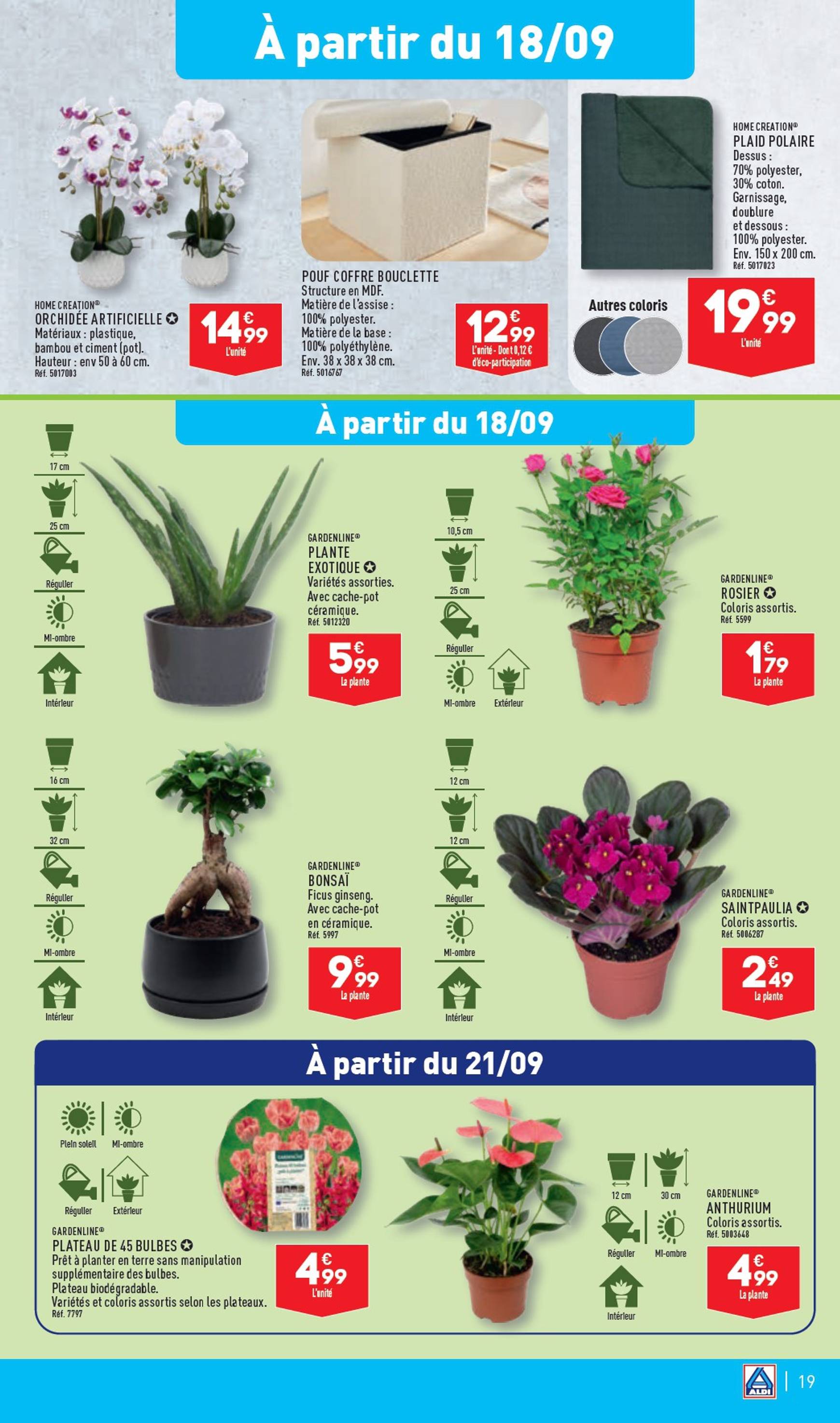 aldi - Catalogue ALDI valable dès 17.09. - 23.09. - page: 21