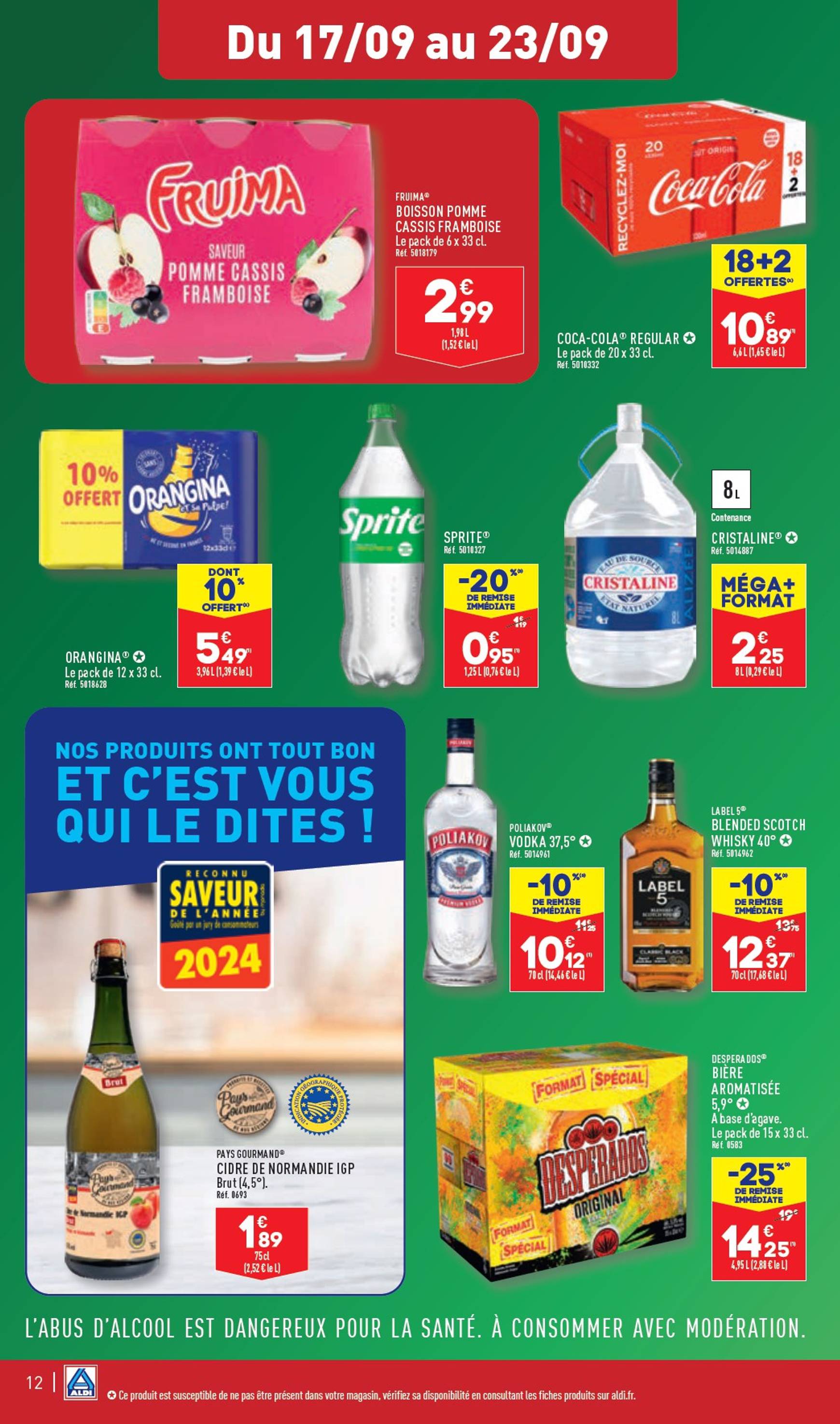 aldi - Catalogue ALDI valable dès 17.09. - 23.09. - page: 14