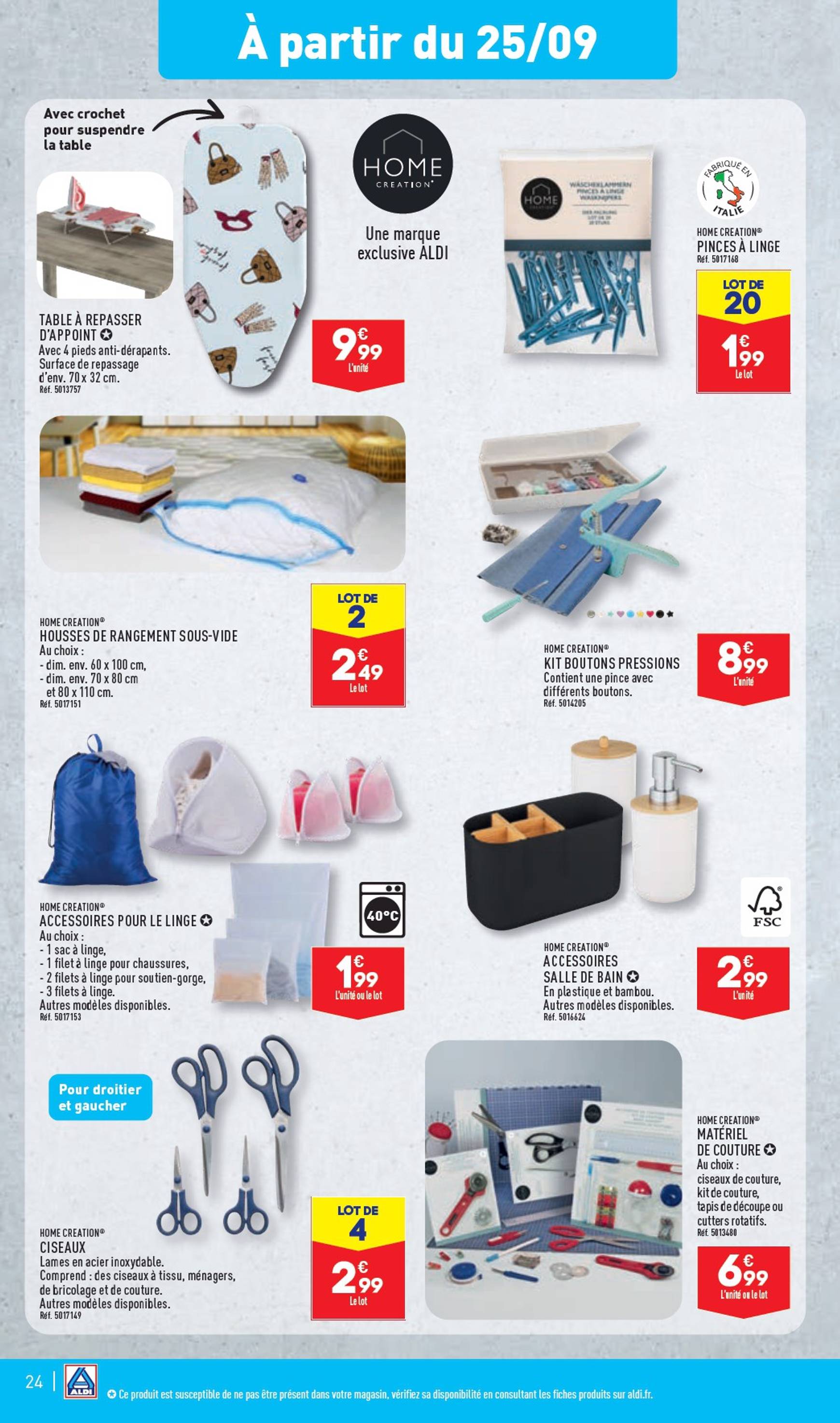 aldi - Catalogue ALDI valable dès 24.09. - 30.09. - page: 26