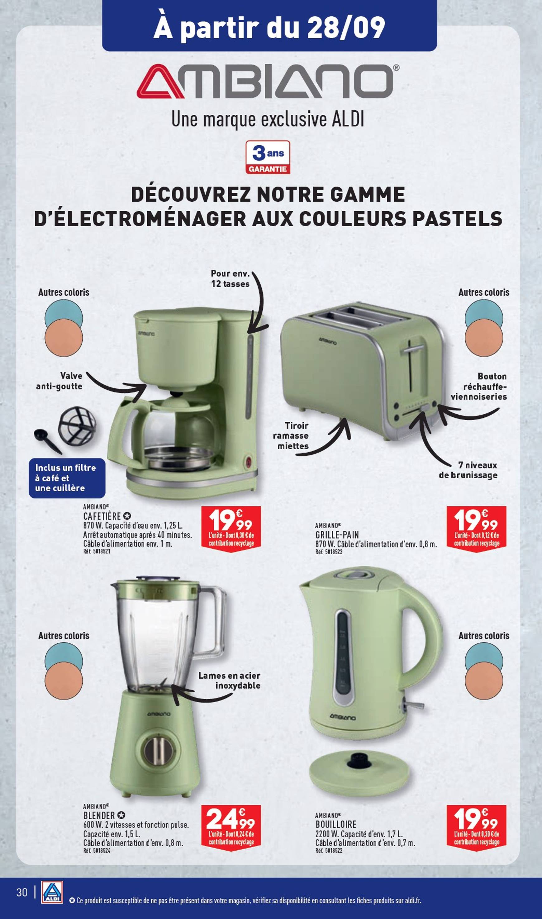 aldi - Catalogue ALDI valable dès 24.09. - 30.09. - page: 32