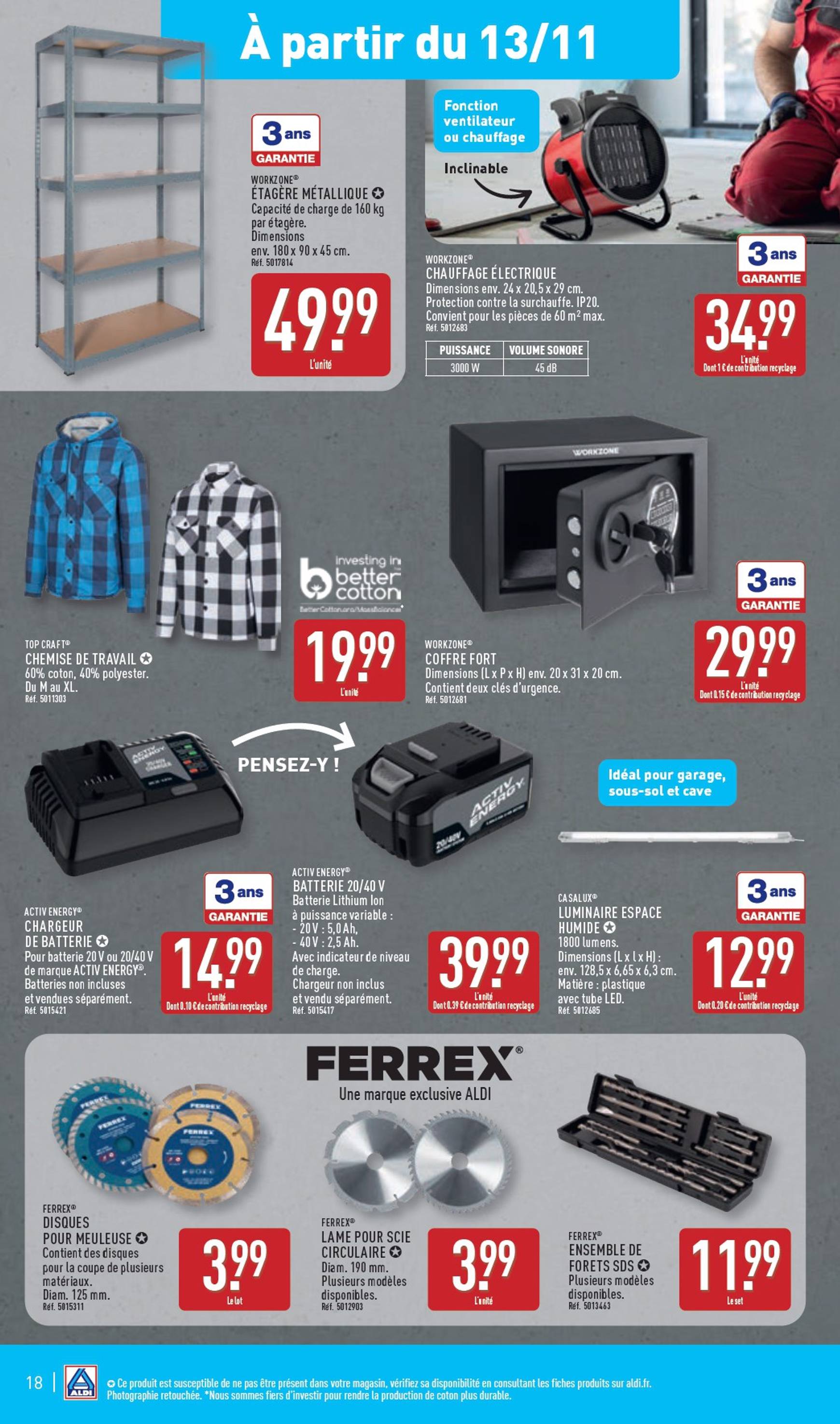 aldi - Catalogue ALDI valable dès 13.11. - 18.11. - page: 20