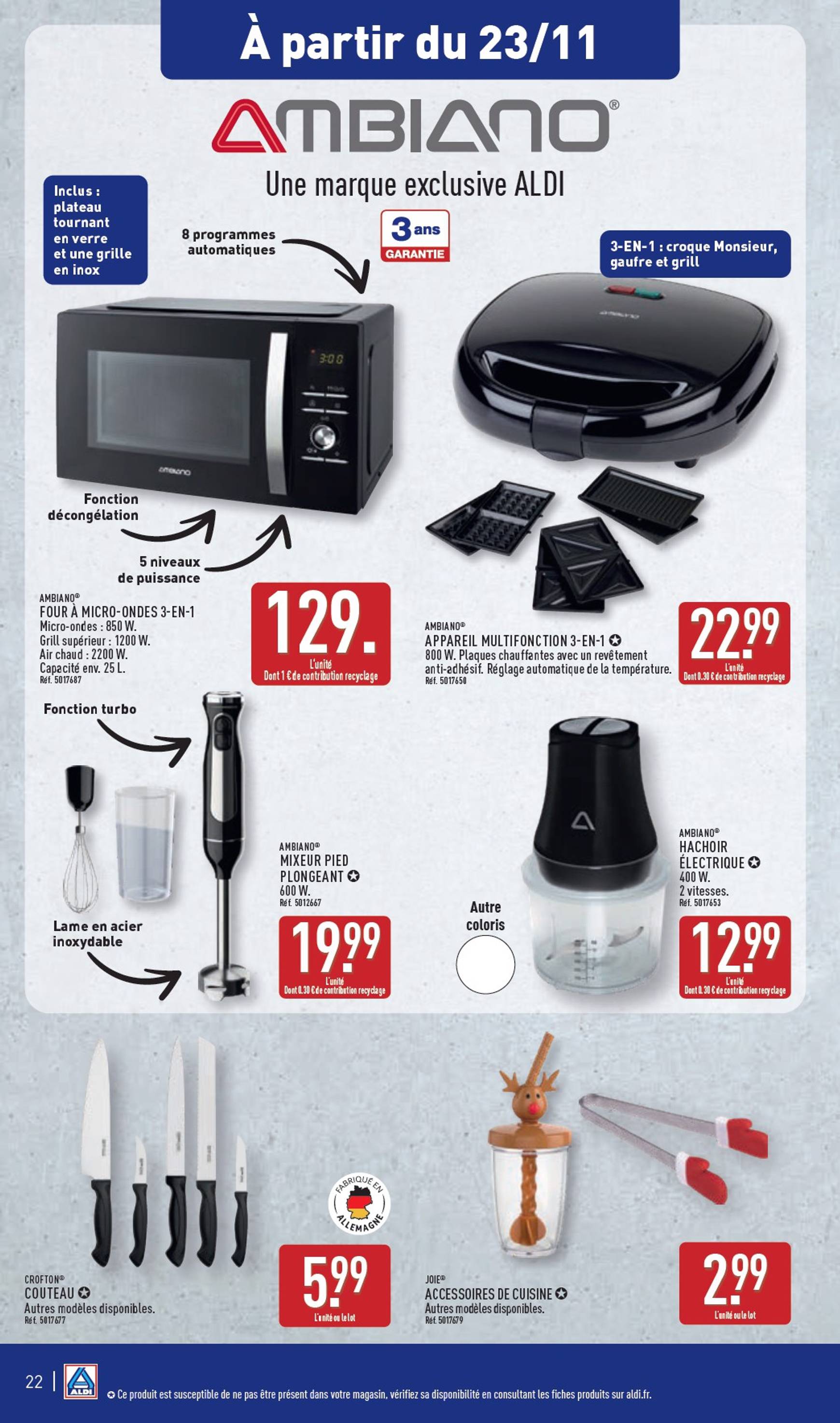 aldi - Catalogue ALDI valable dès 19.11. - 25.11. - page: 25