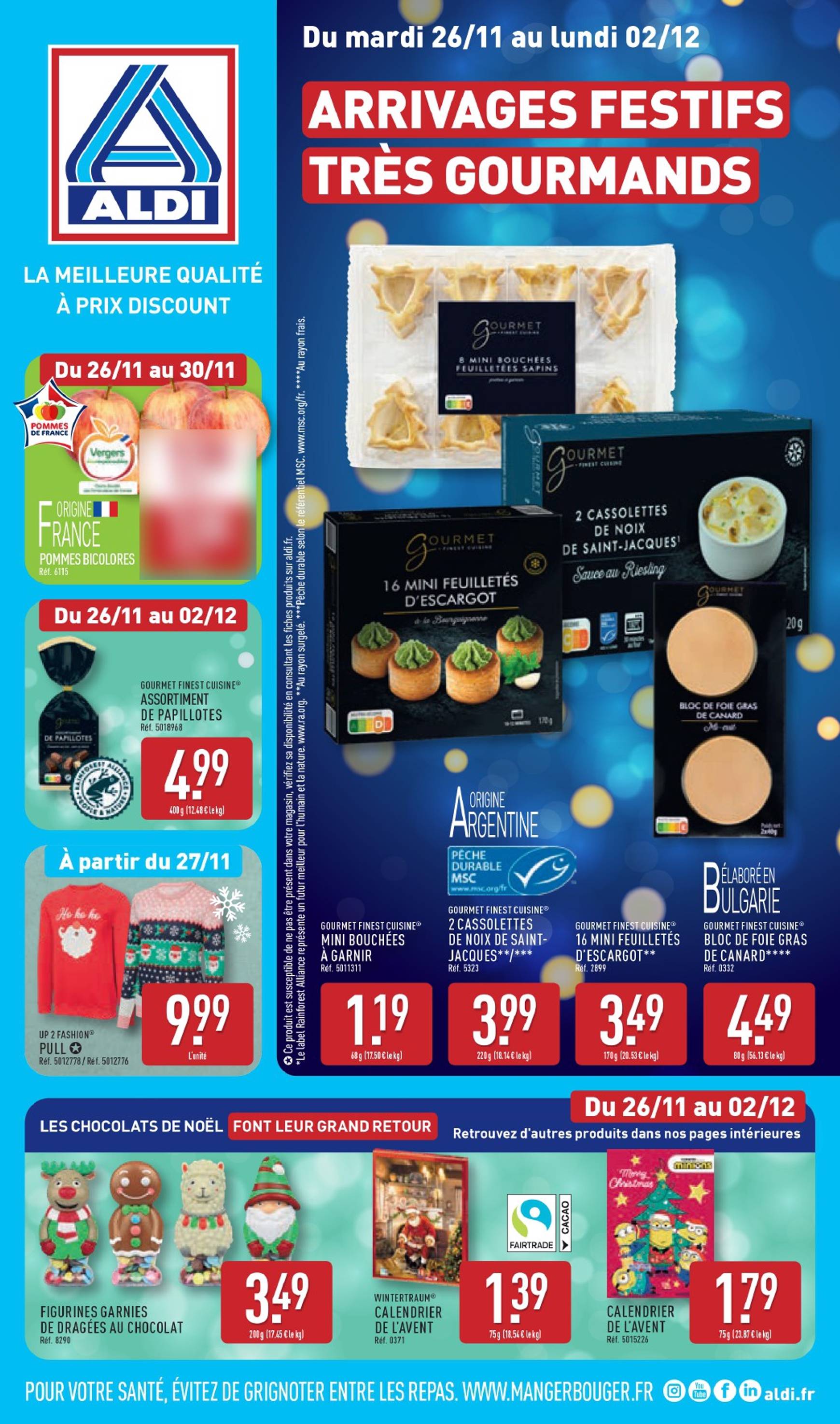 aldi - Catalogue ALDI valable dès 26.11. - 02.12. - page: 1